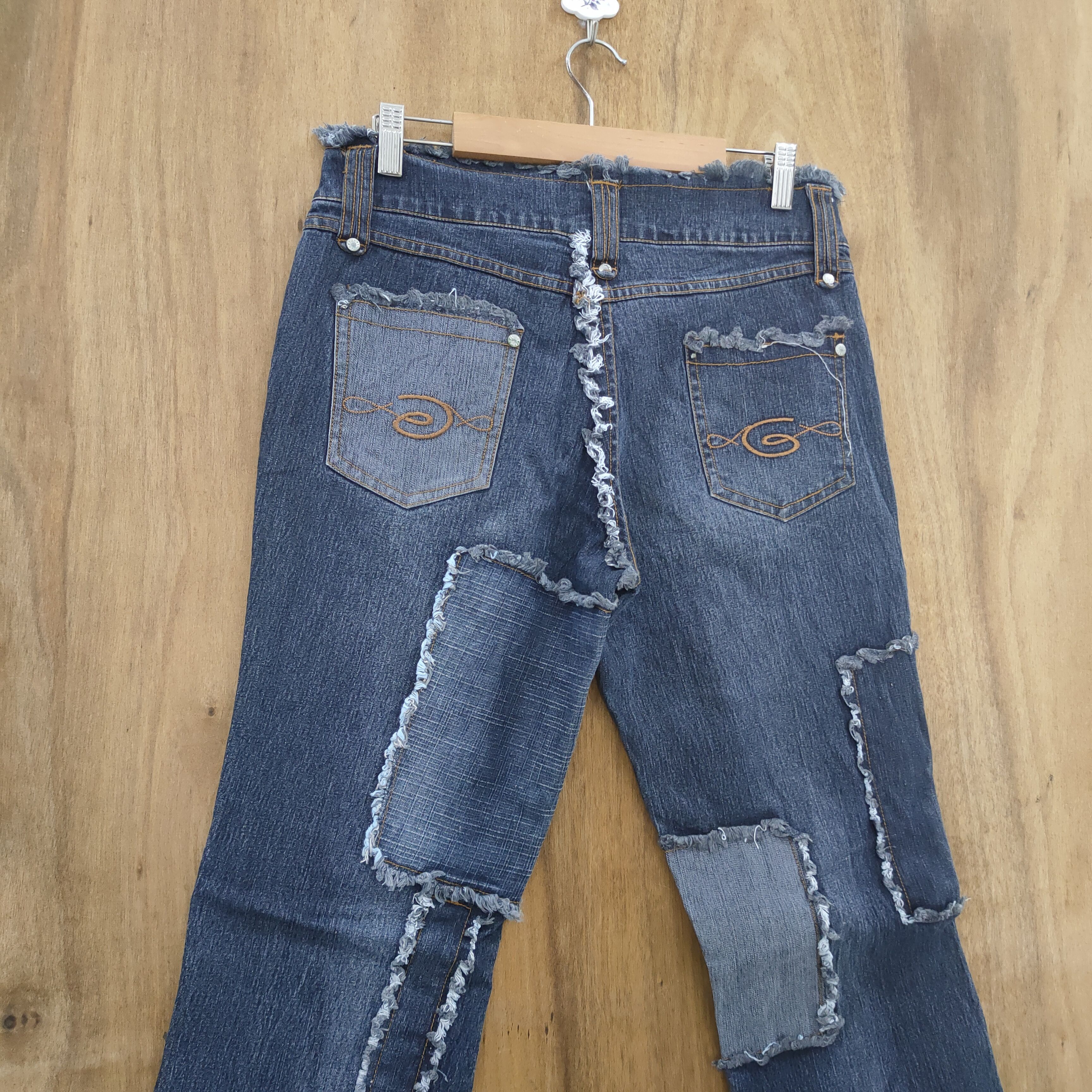 Japanese Brand VINTAGE JAPANESE HAGI SHASHIKO FLARED JEANS PANTS Size US 30 / EU 46 - 12 Thumbnail