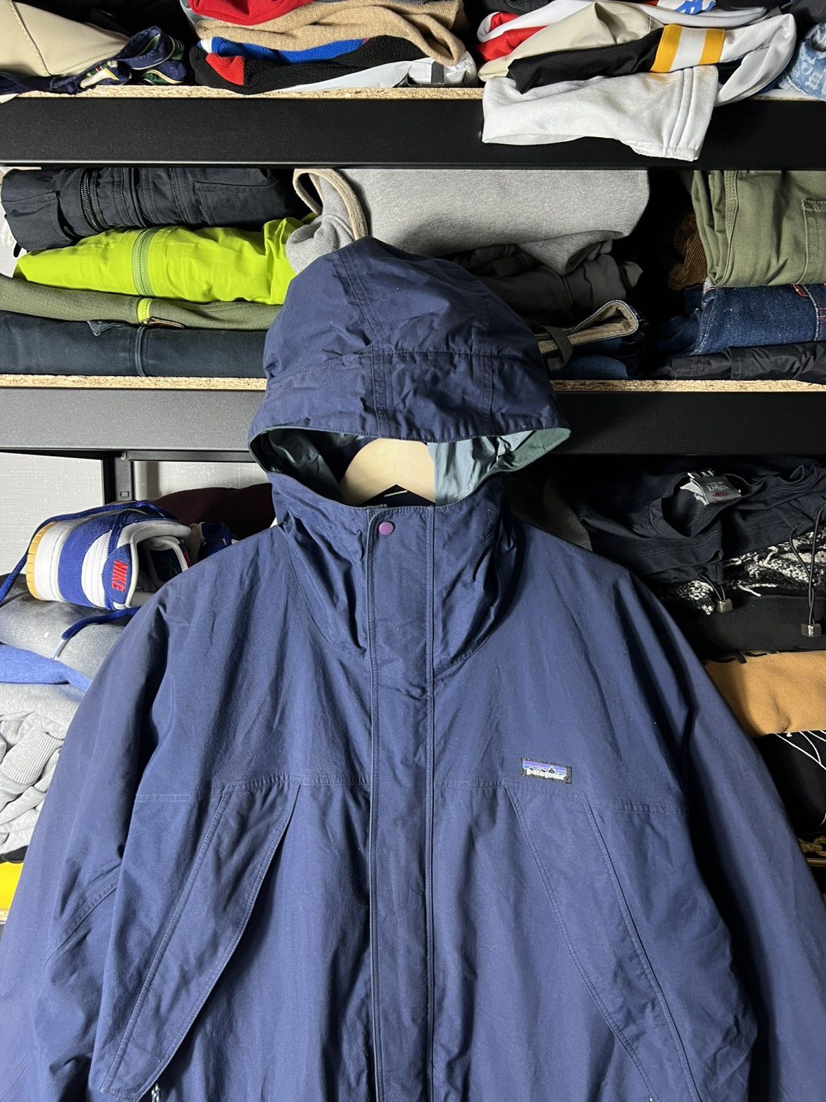 Patagonia 🧭 Patagonia Vintage Shell Jacket — Navy Blue Size L Size US L / EU 52-54 / 3 - 2 Thumbnail