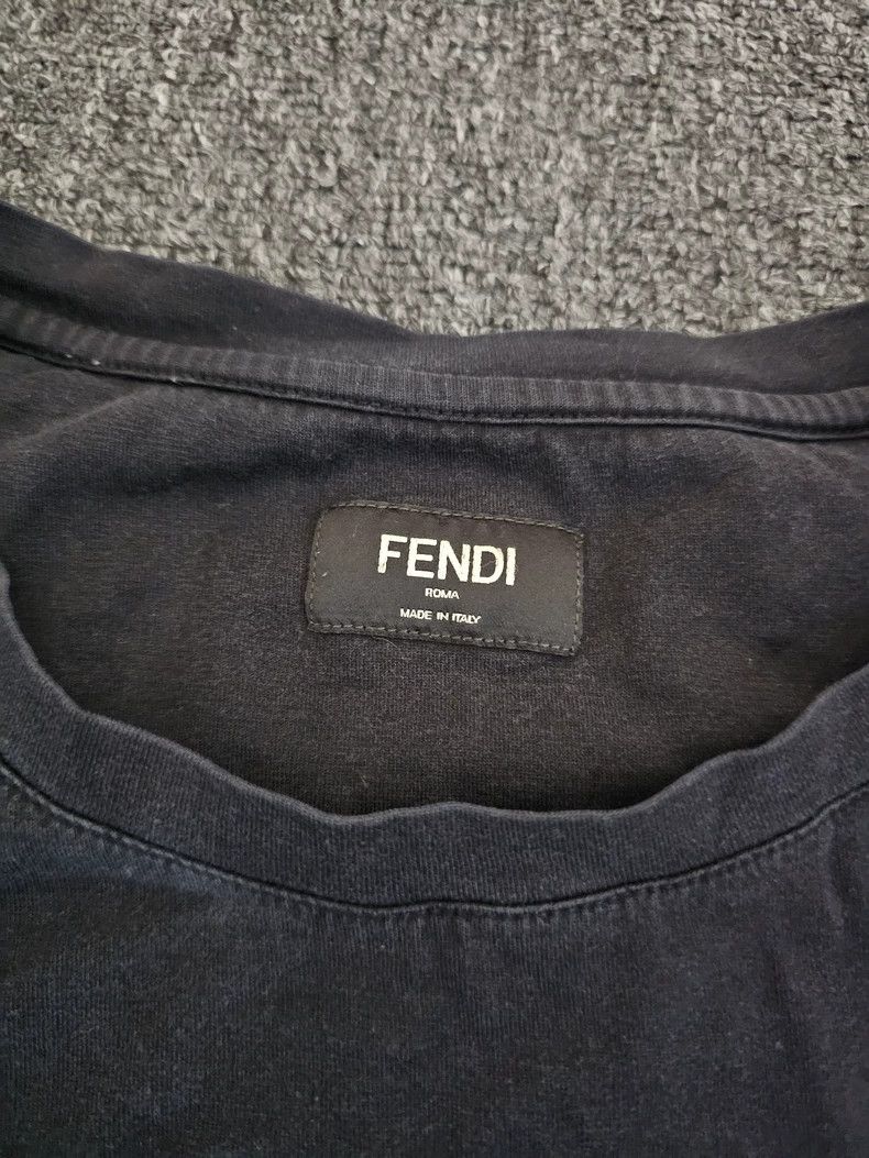 Fendi FENDI Old Flower T-shirt, short sleeves Size US M / EU 48-50 / 2 - 3 Thumbnail