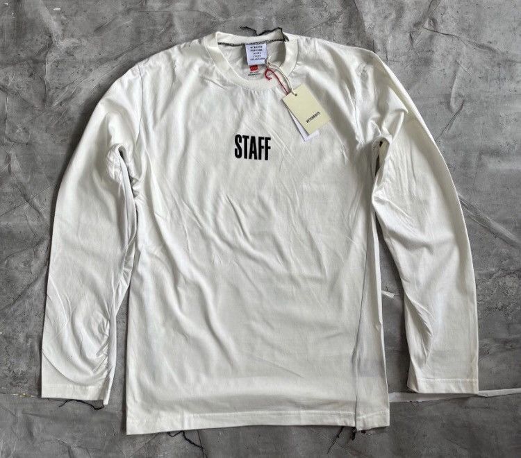 17S/S VETEMENTS × Hanes XS (大きめ)
