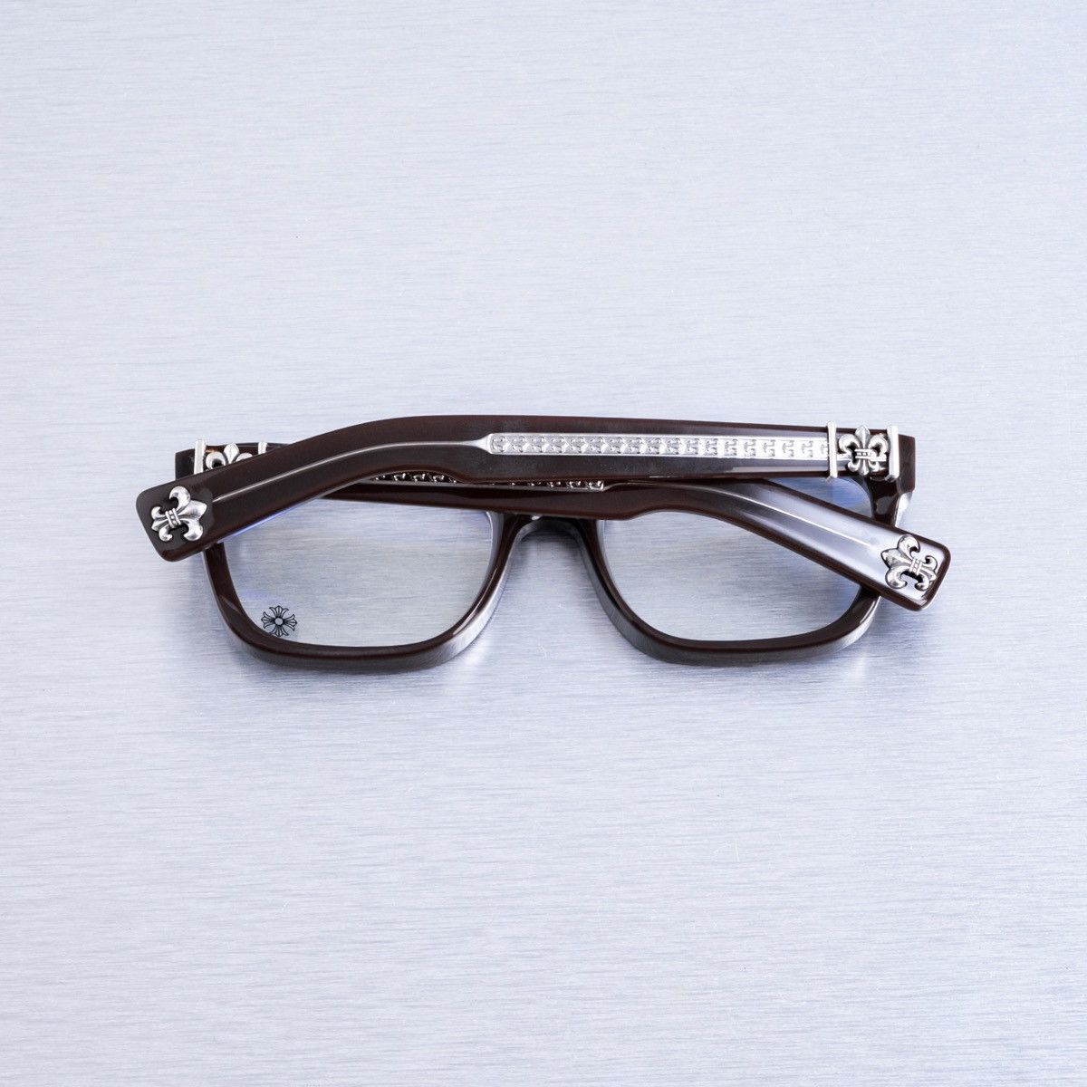 Chrome Hearts CHROME HEARTS SEE YOU IN TEA CLASSIC BROWN GLASSES Size ONE SIZE - 10 Thumbnail
