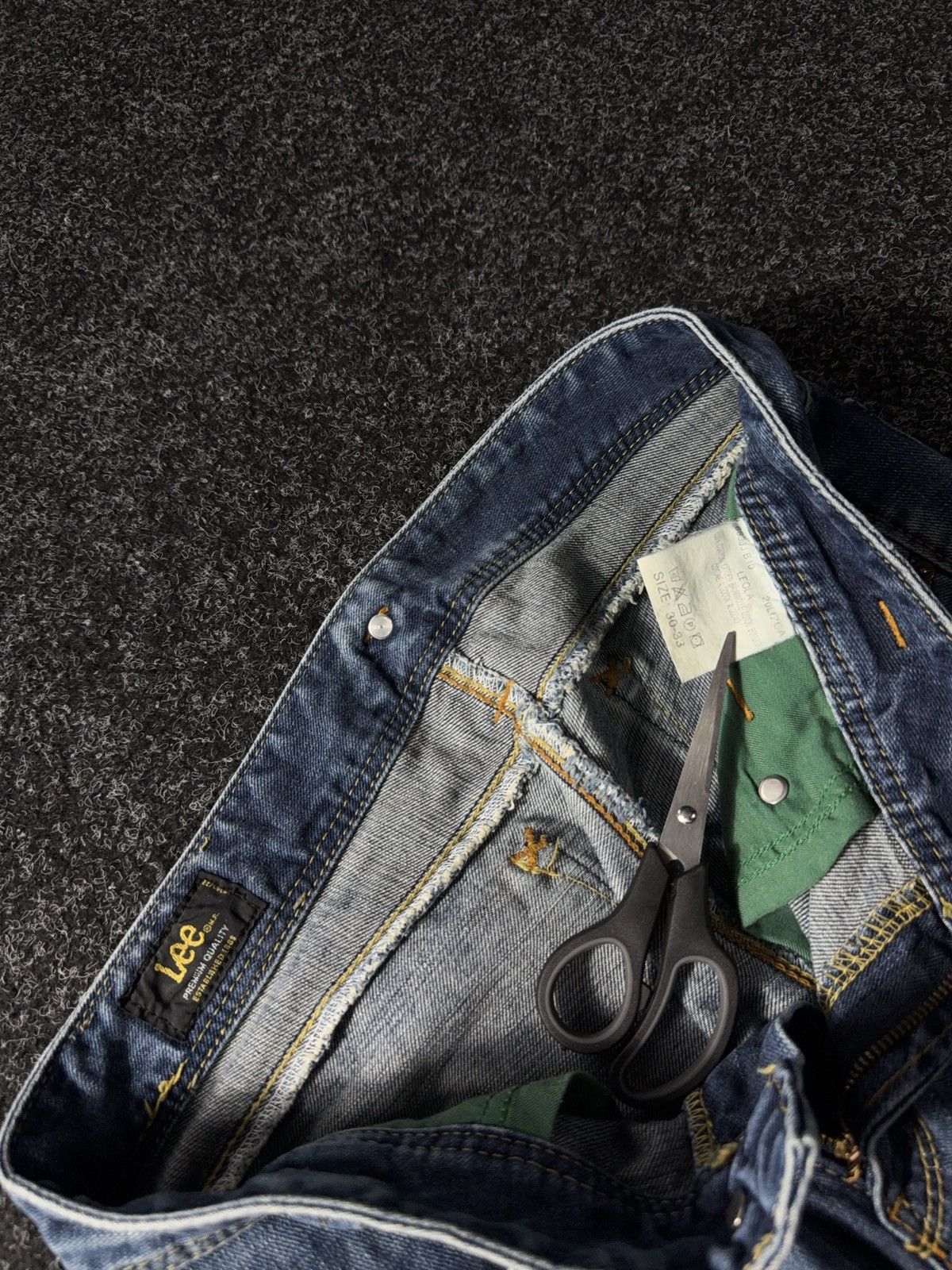 Hysteric Glamour × If Six Was Nine × Lee 2000s flared Lee denim pants jeans y2k Avant Garde style Size 30" / US 8 / IT 44 - 7 Thumbnail