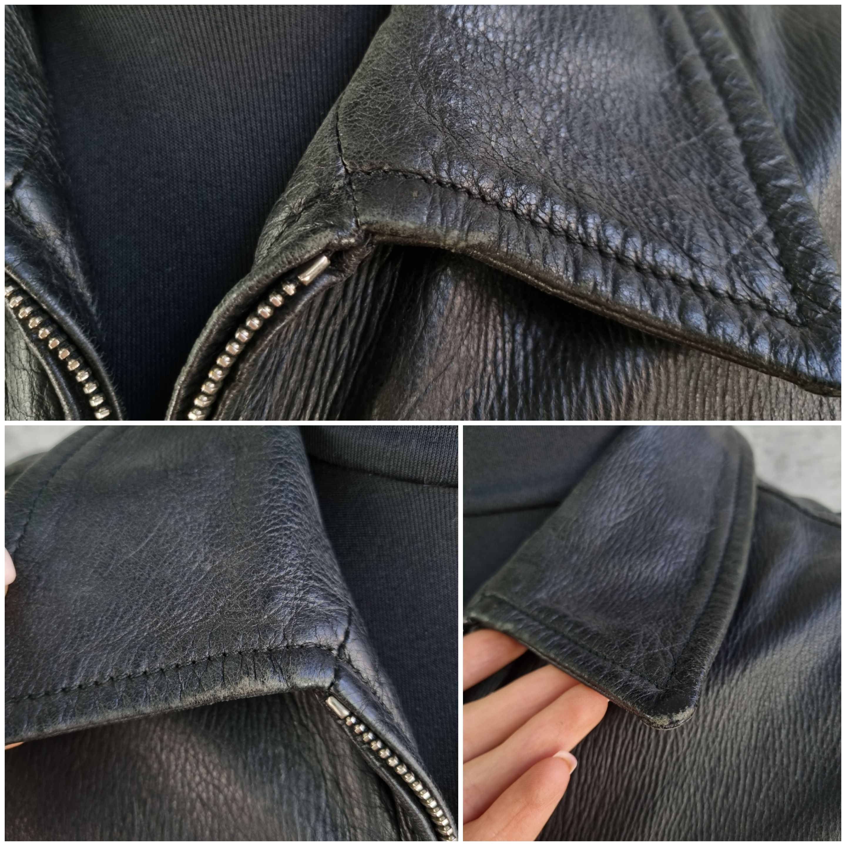 Prada × Vintage Prada Milano Leather Jacket made in Italy Size US L / EU 52-54 / 3 - 11 Thumbnail