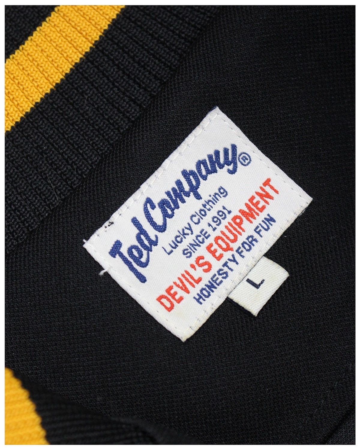 Japanese Brand TED COMPANY ZIP-UP JACKET BLOW YOUR BAD LUCK OFF BACK PRINT Size US L / EU 52-54 / 3 - 9 Thumbnail