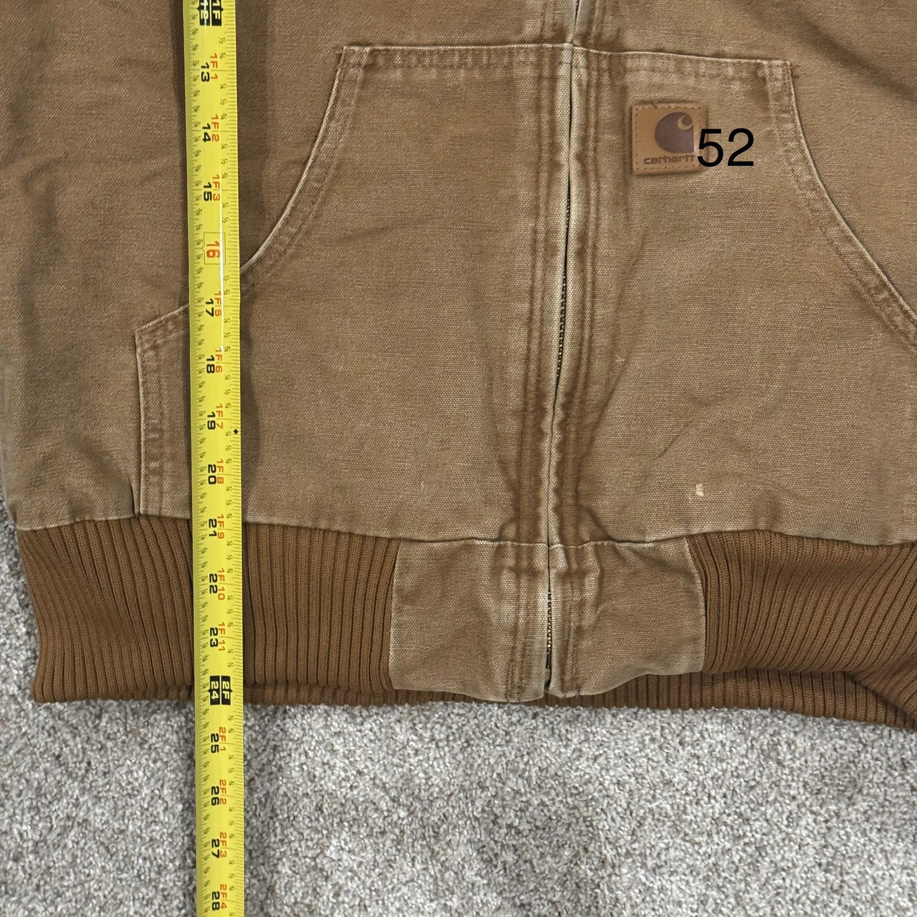 Carhartt Carhartt Men's Tan and Brown Jacket Size US S / EU 44-46 / 1 - 7 Thumbnail