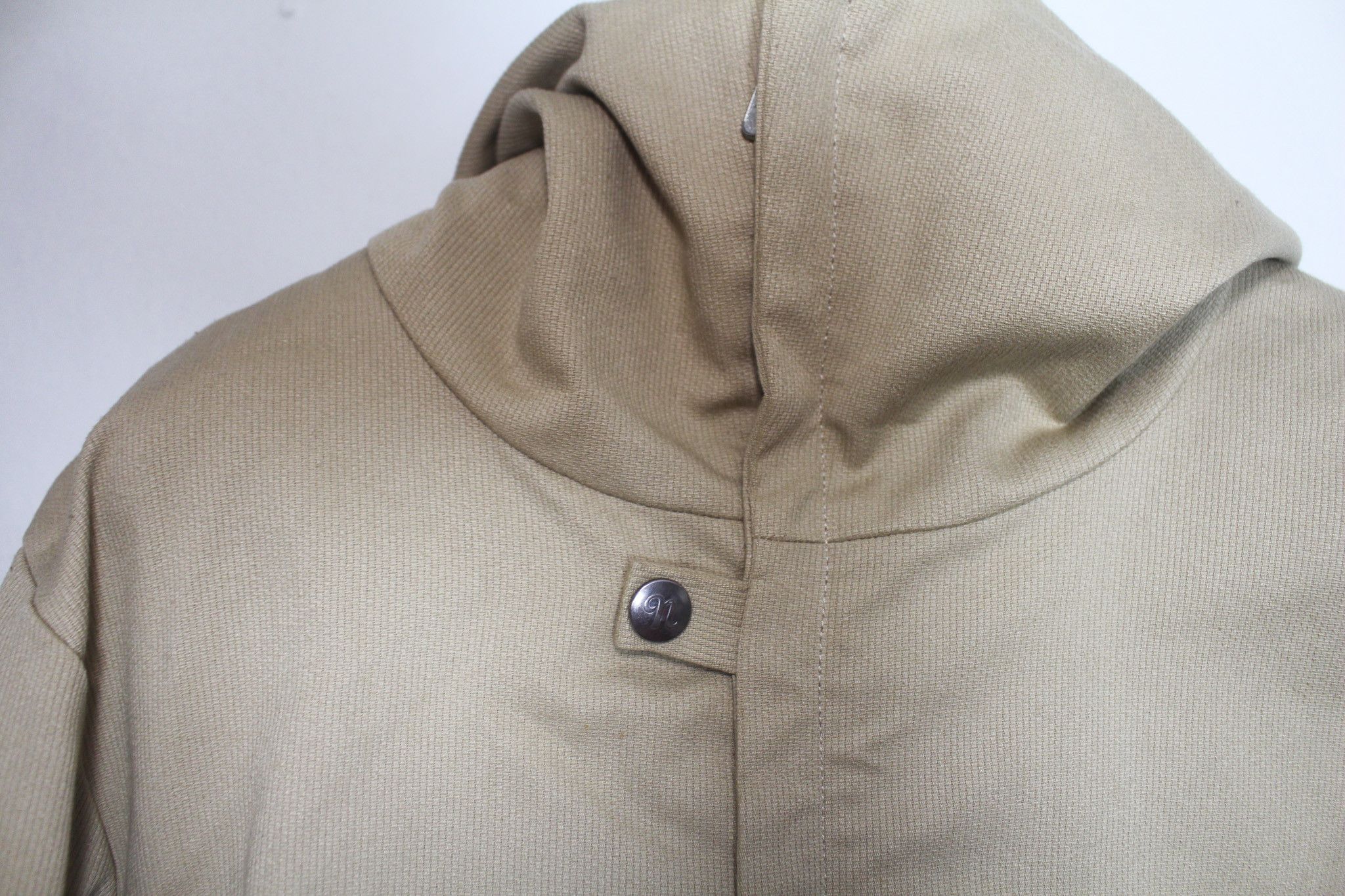 Number (N)ine Archive (N)ine Hooded Mesh Lined Tech Rain Coat Size US M / EU 48-50 / 2 - 9 Thumbnail