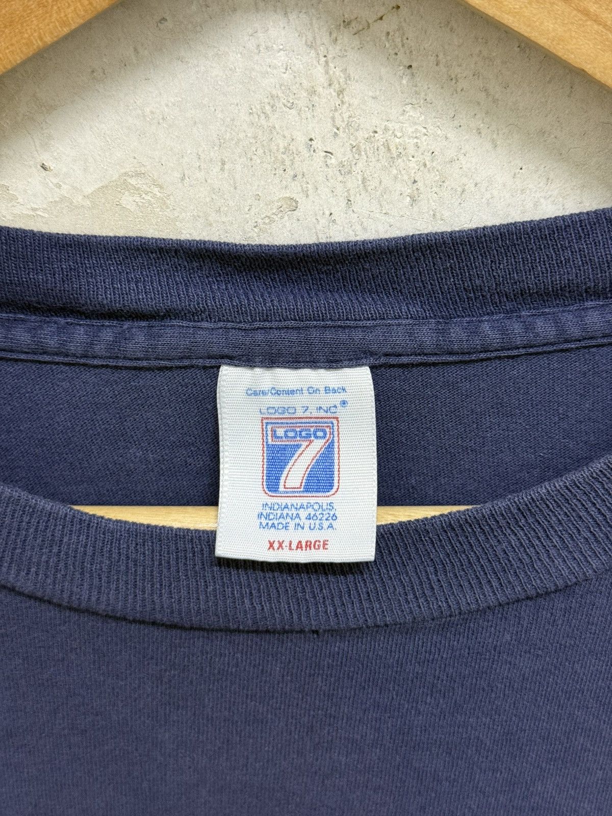 MLB Vintage 90s Atlanta Braves faded logo 7 t-shirt Size US XXL / EU 58 / 5 - 5 Thumbnail