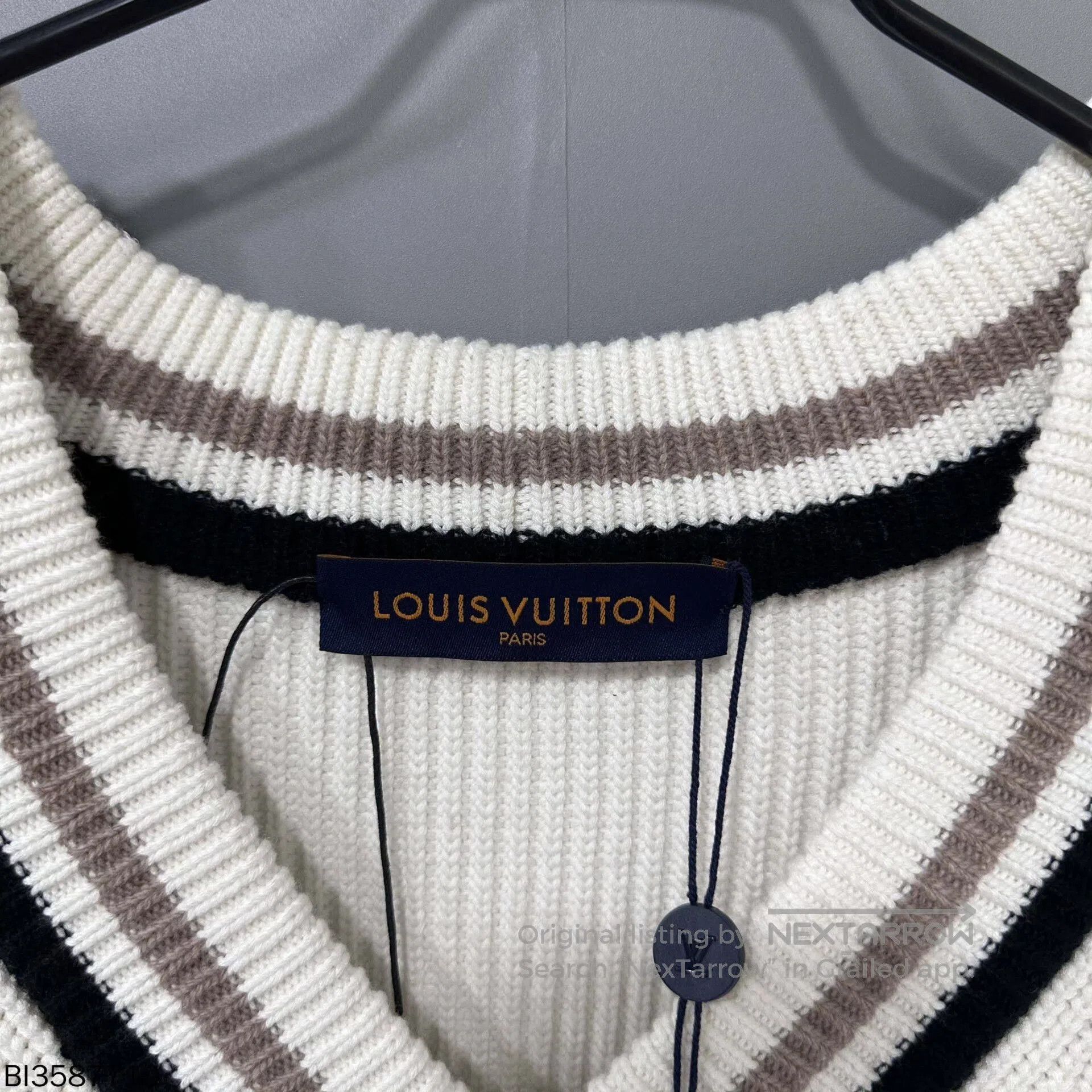 Louis Vuitton louis vuitton logo knitted sweater. Size US M / EU 48-50 / 2 - 7 Thumbnail