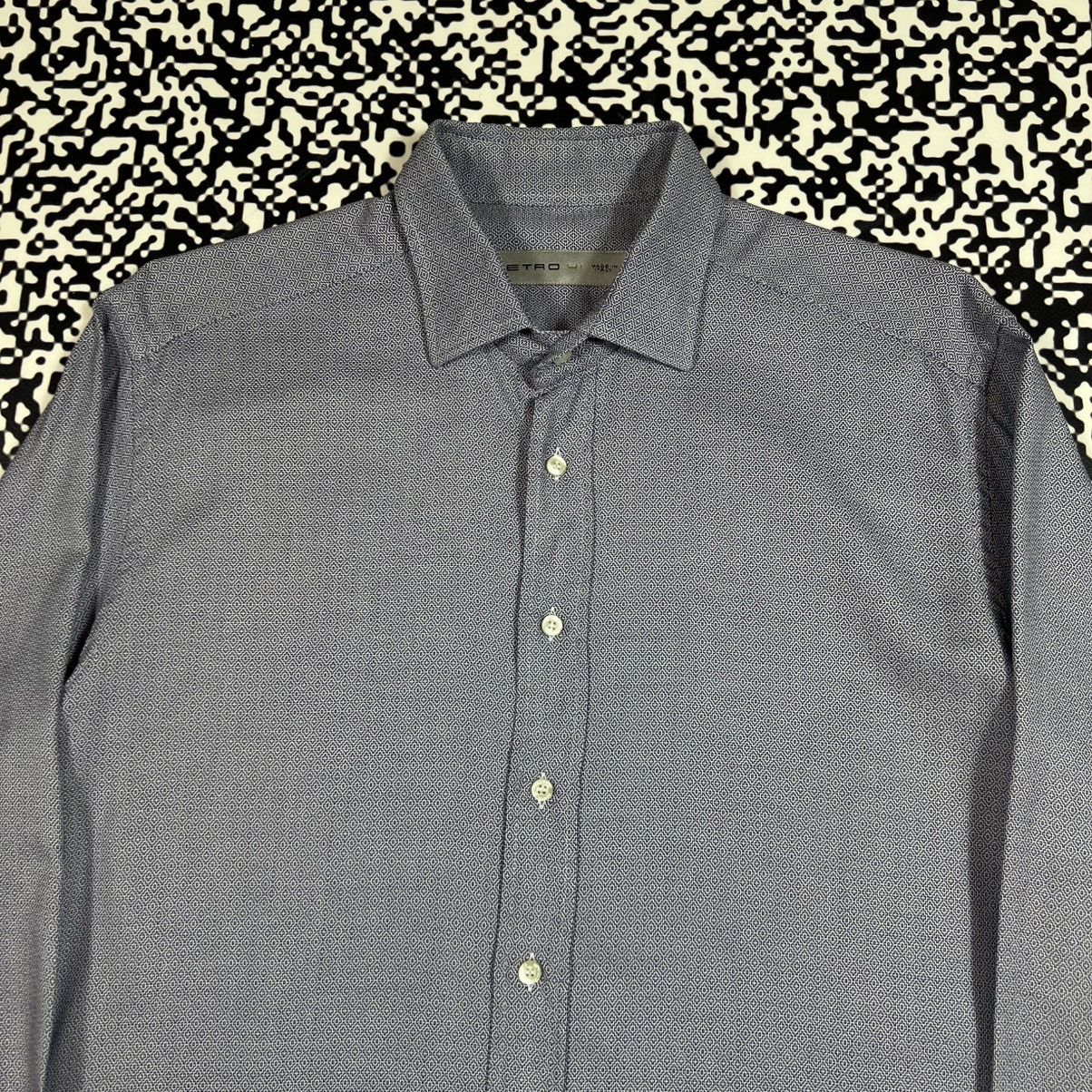 Etro Vintage Y2K Etro Luxury Retro Casual Abstract Style Shirt Size US L / EU 52-54 / 3 - 4 Thumbnail