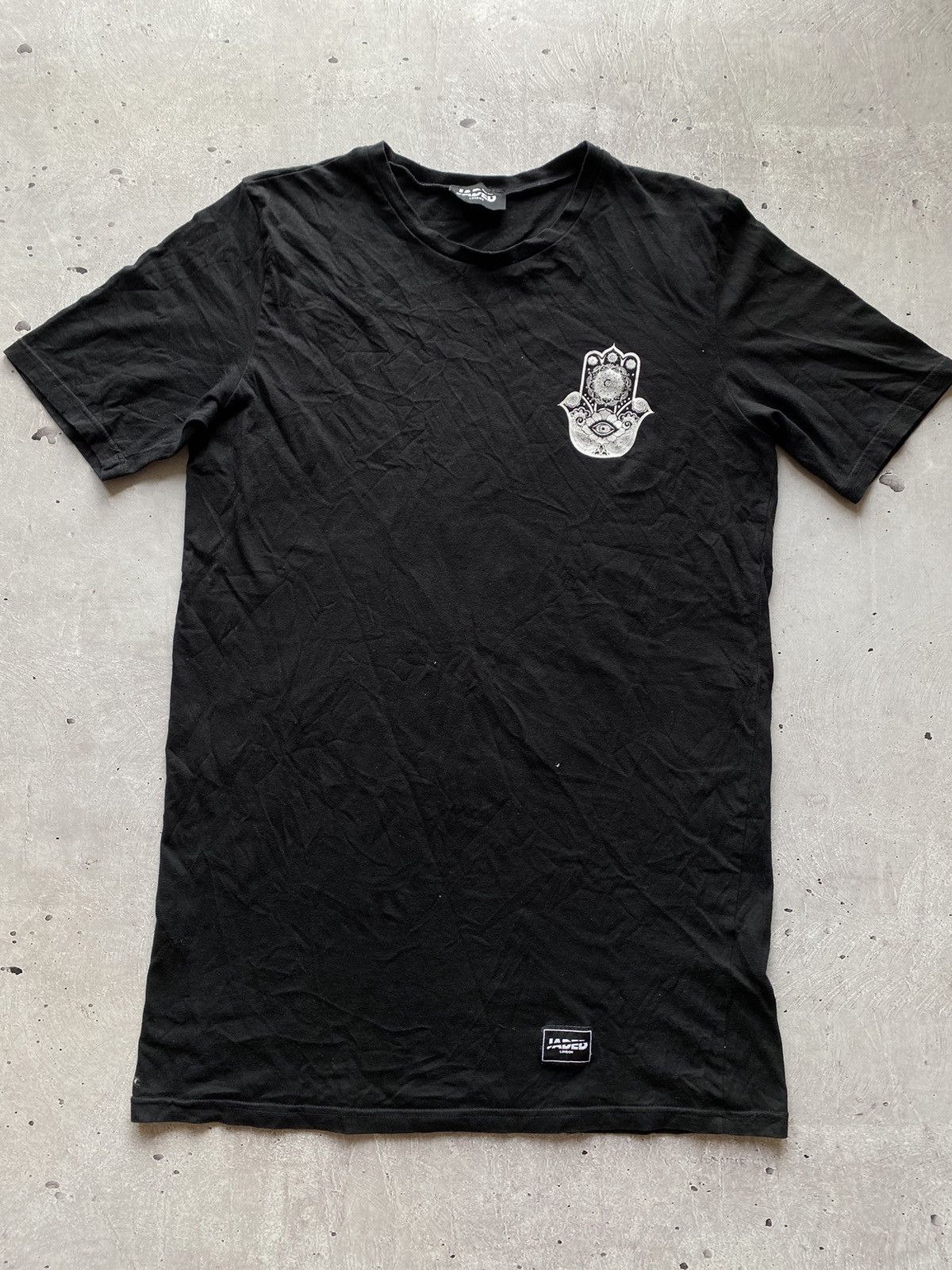 Jaded London Rare Jaded London Big Hand Vintage UK Drill T shirt Y2K Size US L / EU 52-54 / 3 - 6 Thumbnail