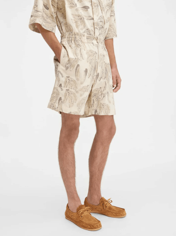 BNWT SS25 JACQUEMUS LE SHORT ALOE SHORTS 48