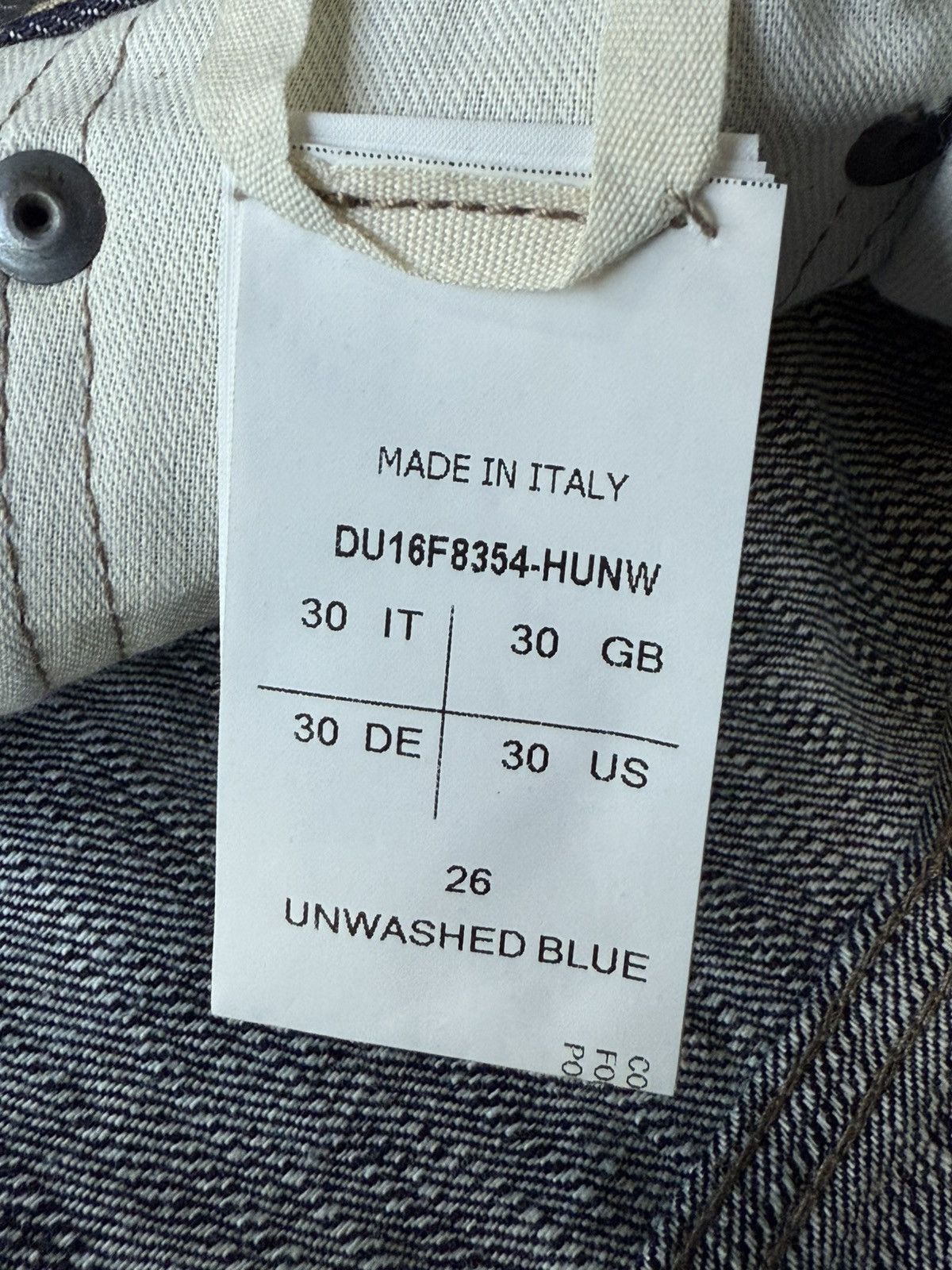 Rick Owens Drkshdw Rick Owens - Drkshdw Torrence Cut Selvedge Jeans Size US 30 / EU 46 - 11 Thumbnail