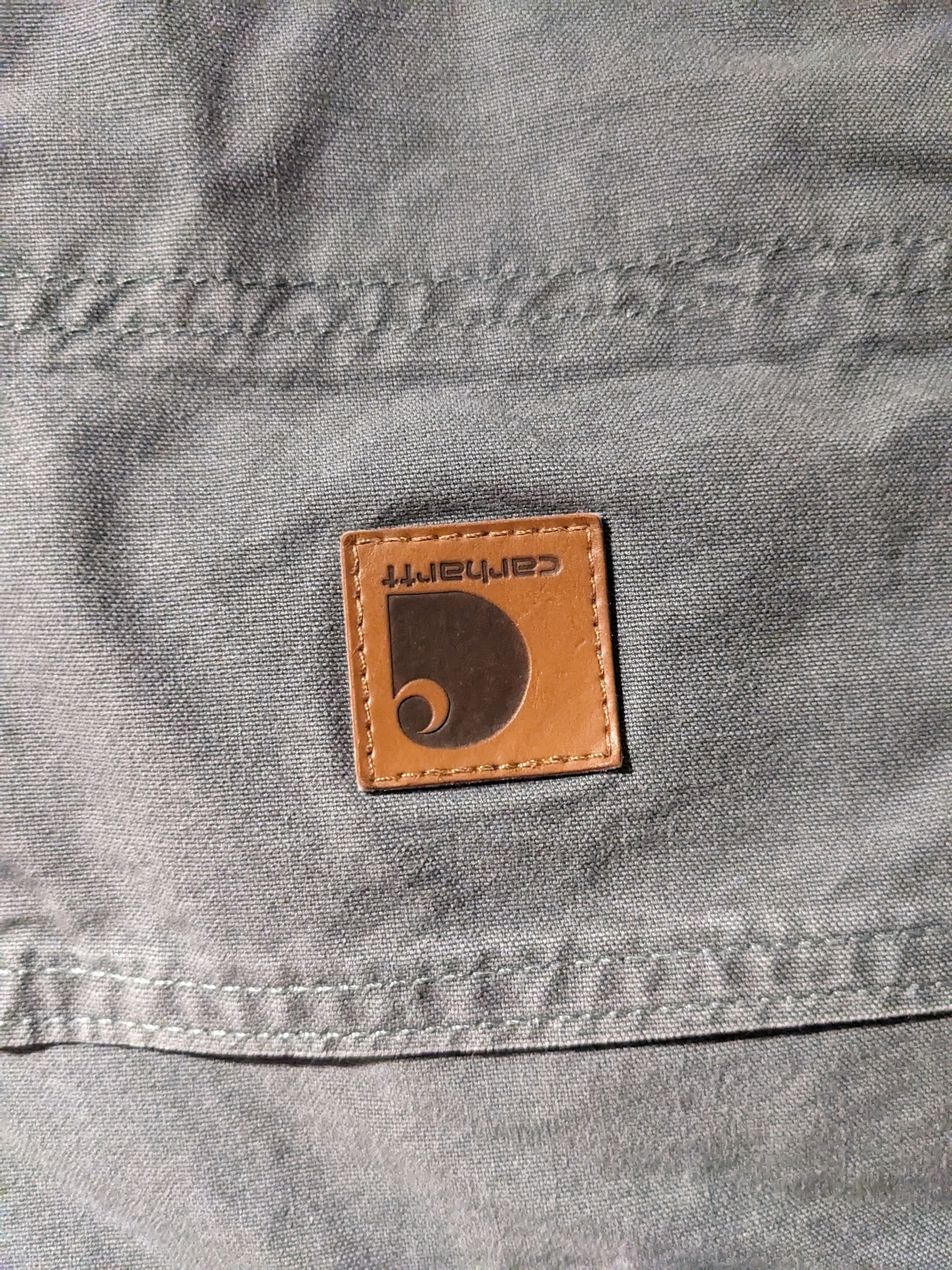 Carhartt × Vintage Vintage Carhartt B147-FAT Gray Original Fit Size 40 Shorts Size US 40 / EU 56 - 2 Thumbnail