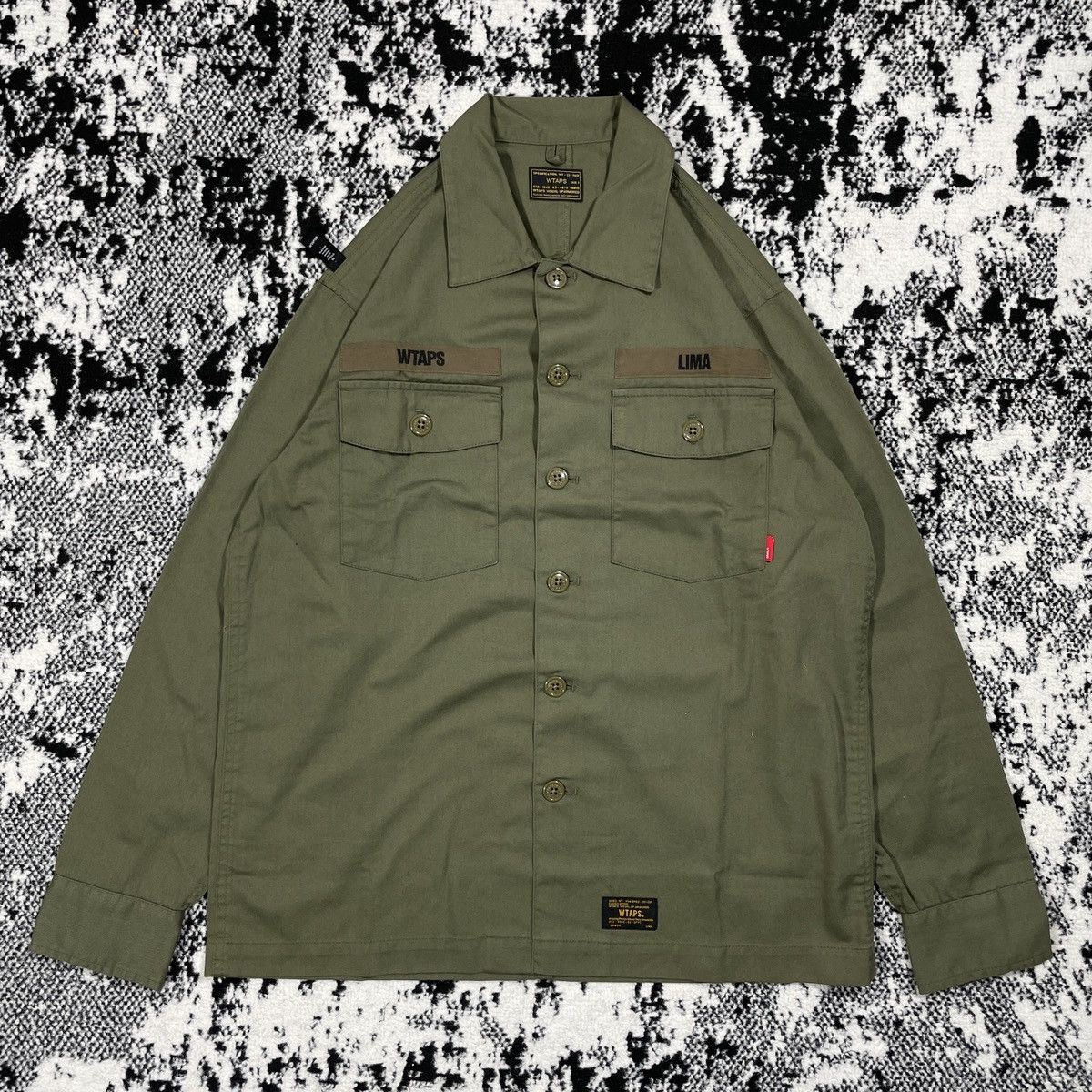 Wtaps WTAPS BUDS LS SHIRT COPO SERGE 2016 Size US L / EU 52-54 / 3 - 1 Thumbnail