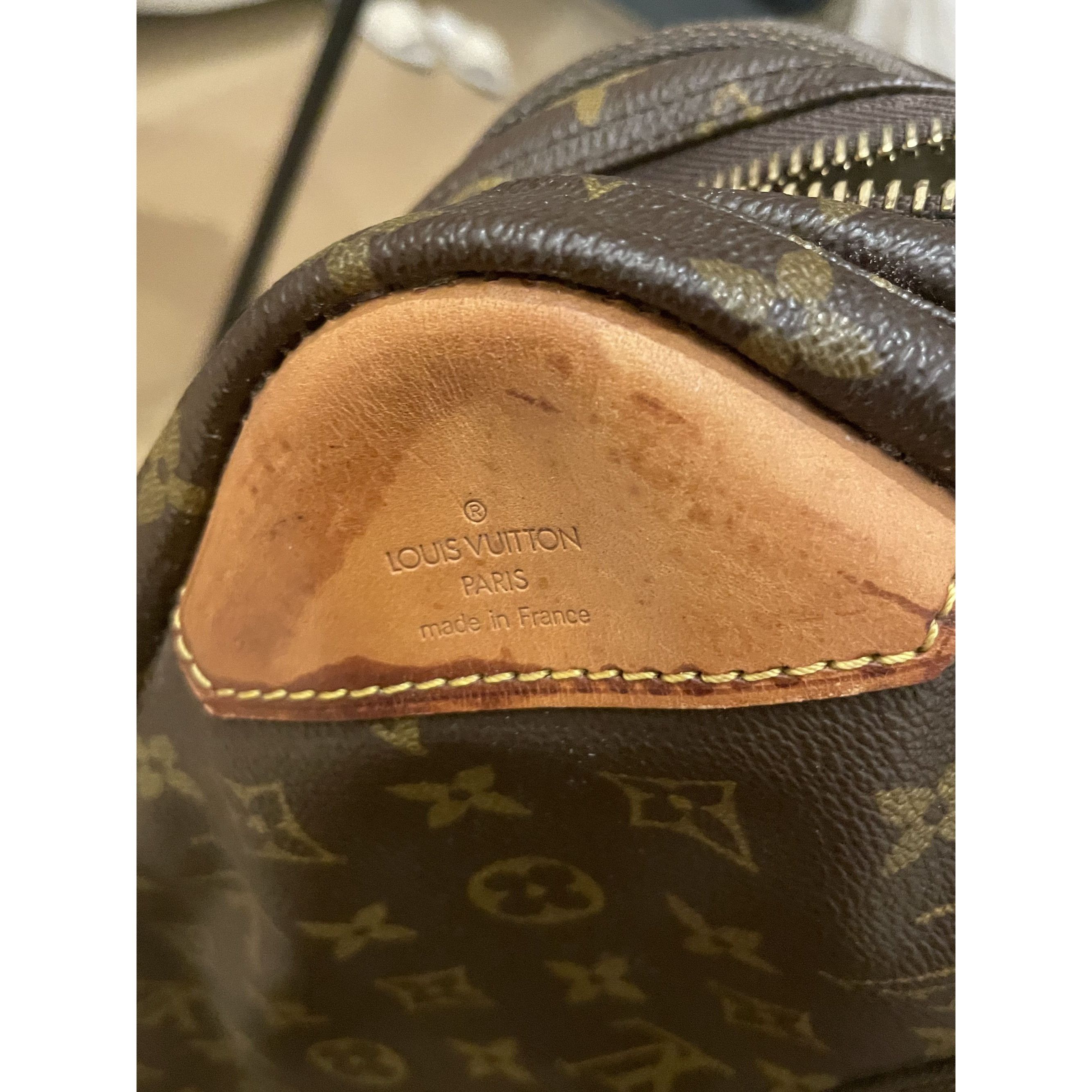 Louis Vuitton Louis Vuitton Monogram Canvas & Leather Travel Suitcase Size ONE SIZE - 11 Thumbnail