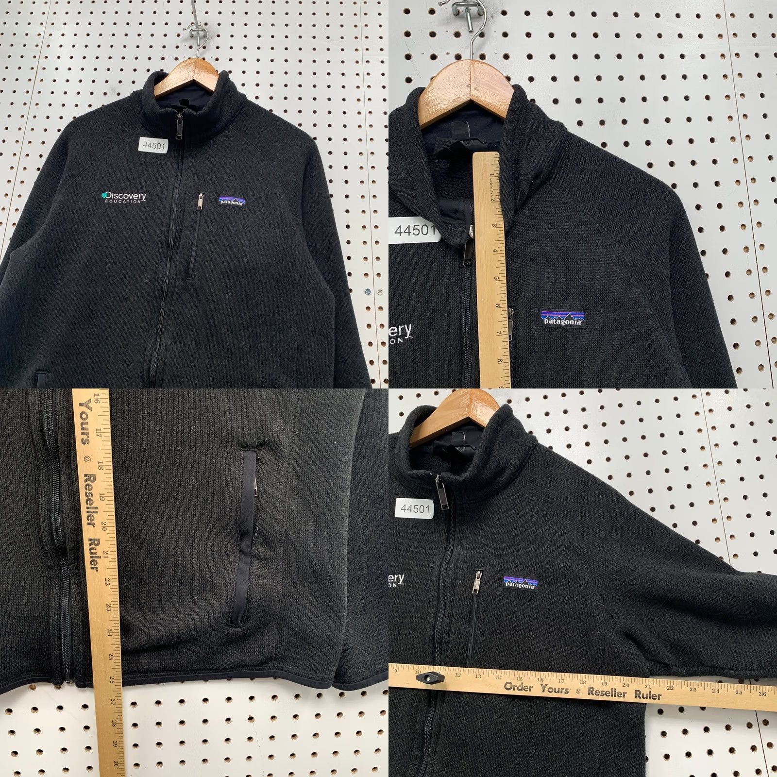 Patagonia Patagonia Jacket Mens Large Black Better Sweater Discovery Logo Size US L / EU 52-54 / 3 - 8 Thumbnail