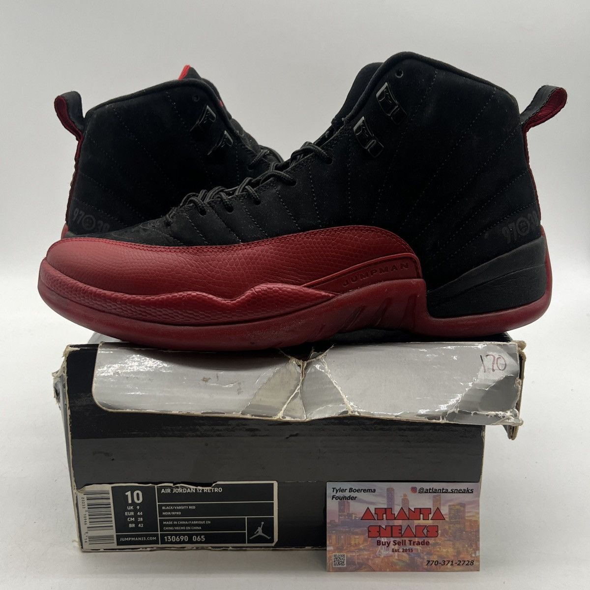 Jordan Brand Air Jordan 12 flu game Size US 10 / EU 43 - 1 Thumbnail
