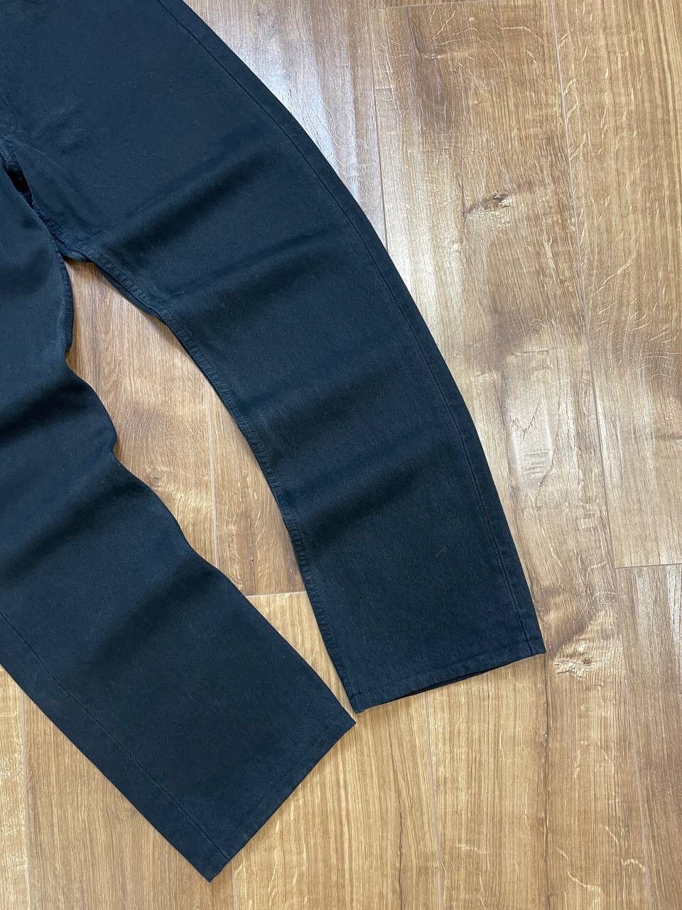 Levi's Vintage 90’s Y2K Style Levi’s 501 Black Denim Jeans Pants Size US 31 - 3 Thumbnail