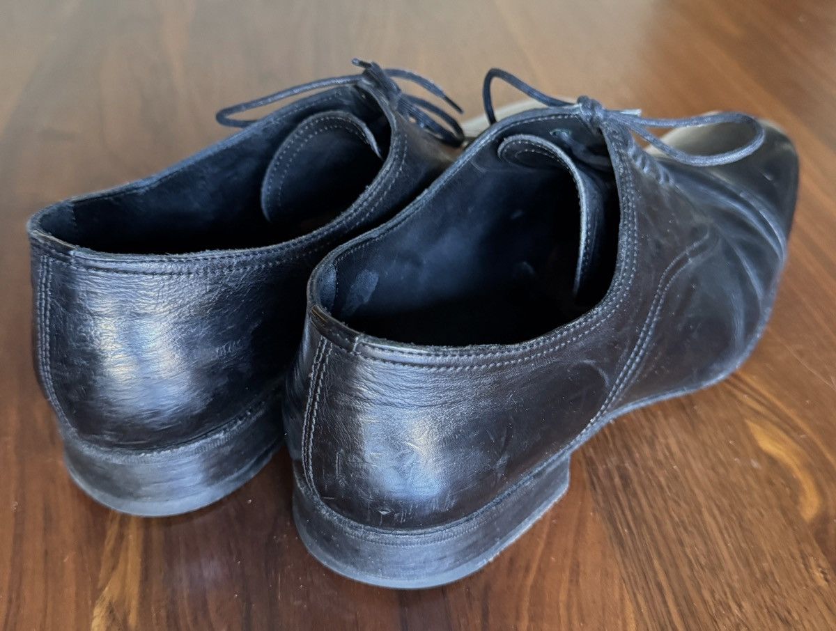 n.d.c. made by hand n.d.c. Black Cap Toe Leather Shoes Size US 10 / EU 43 - 6 Thumbnail