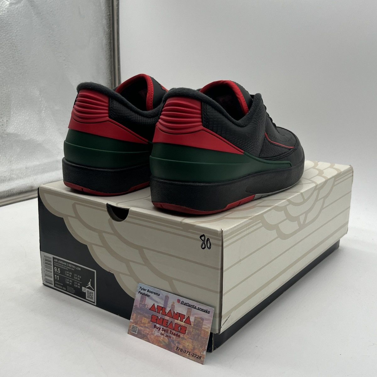 Jordan Brand Air Jordan 2 low Christmas Size US 9.5 / EU 42-43 - 5 Thumbnail