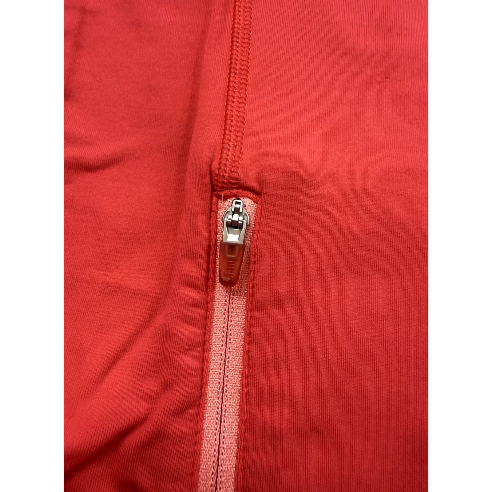 Vintage Lucy Jacket Womens XS Red Full Zip Track Slim Fit Running Athletic Lightweight Size XS / US 0-2 / IT 36-38 - 3 Thumbnail