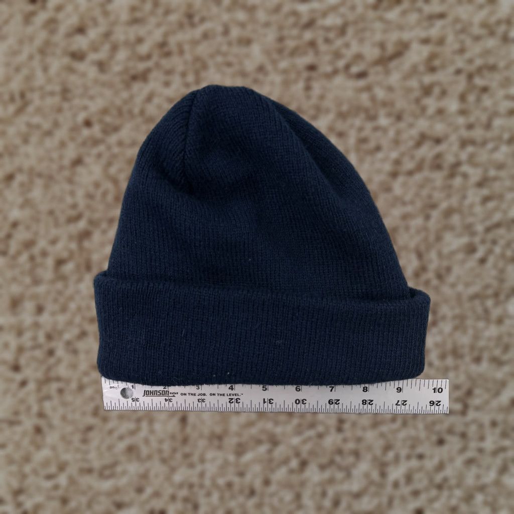 Vintage Thinsulate Beanie Toque Adult Blue Knit Insulation Lined 100% Acrylic Beanie Hats Mens Winter Classic Blue Thinsulate Hat Cap Beanie Mens Size ONE SIZE - 1 Thumbnail