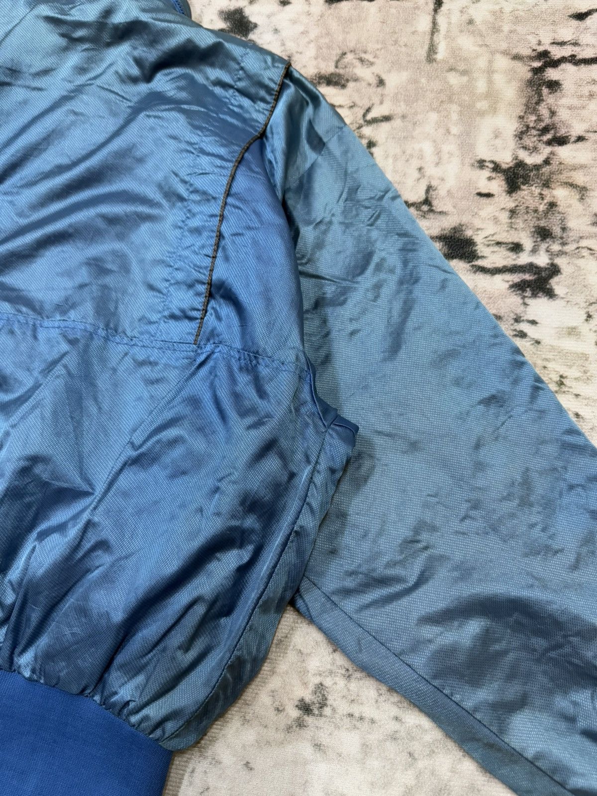 Nike Vintage 90s Nike Nylon Bomber Jacket Size US L / EU 52-54 / 3 - 18 Thumbnail
