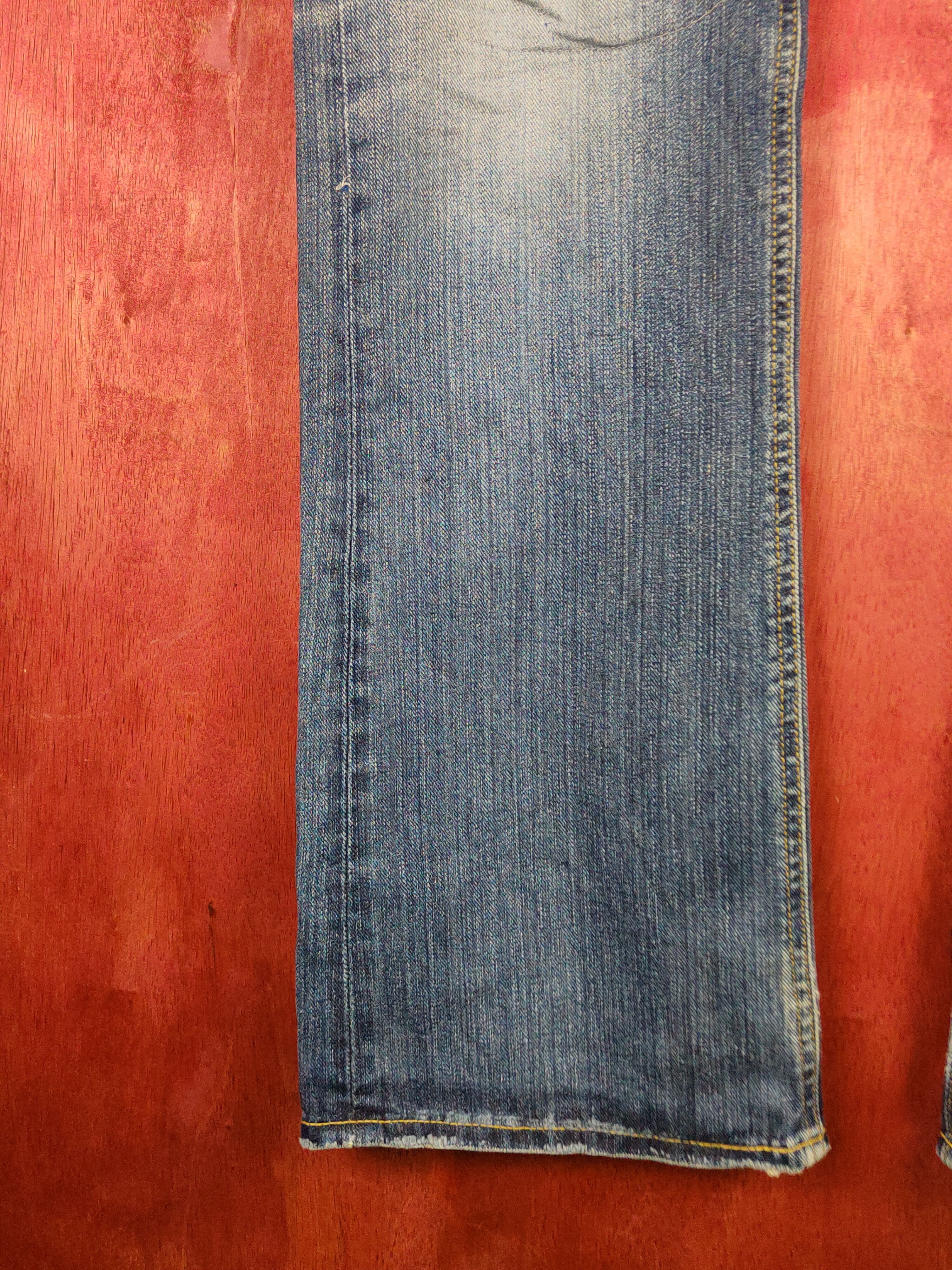 Japanese Brand Lee Blue Distressed Ripped Jeans #S2200 Size US 36 / EU 52 - 5 Thumbnail