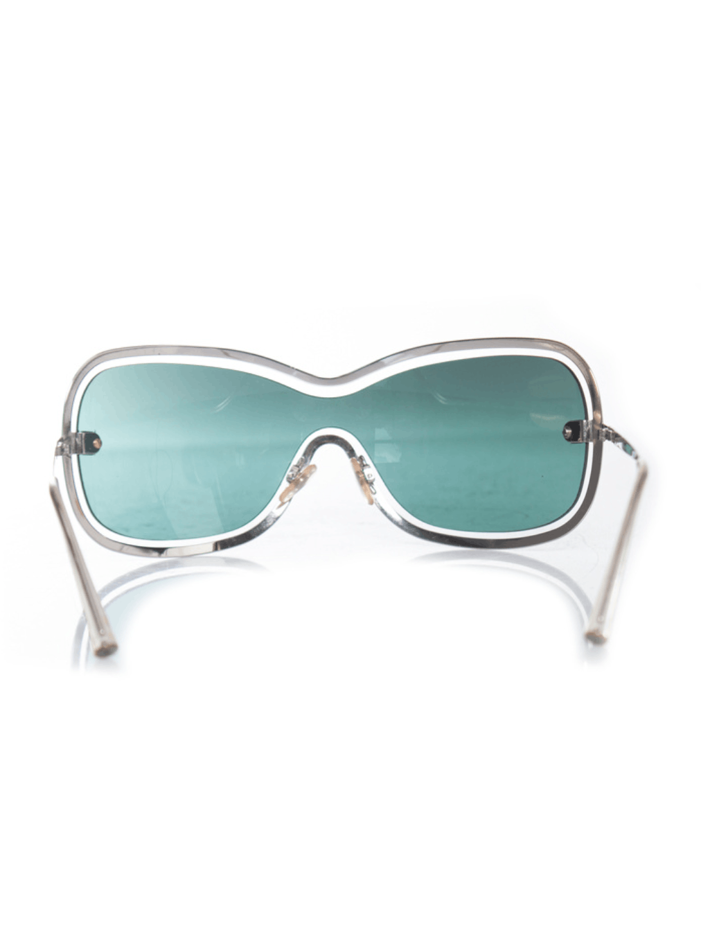 Chanel CHANEL Sunglasses 4031 Rimless Rhinestone 4017 Shields RI832 Size ONE SIZE - 5 Thumbnail