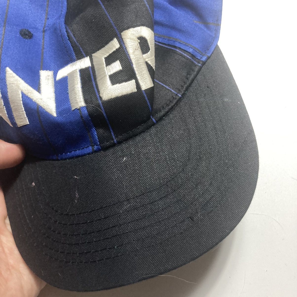 Vintage vintage inter milan italy serie a soccer football hat Size ONE SIZE - 5 Thumbnail