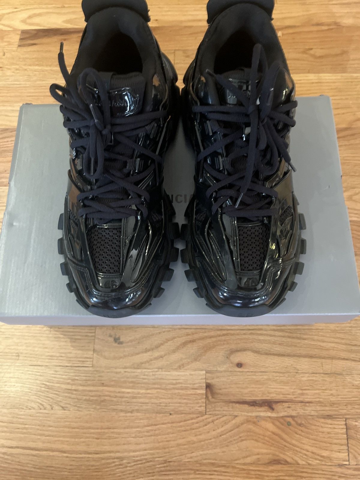 Balenciaga Balenciaga Double Lace ‘Track Jelly’ Runner Size US 13 / EU 46 - 3 Thumbnail