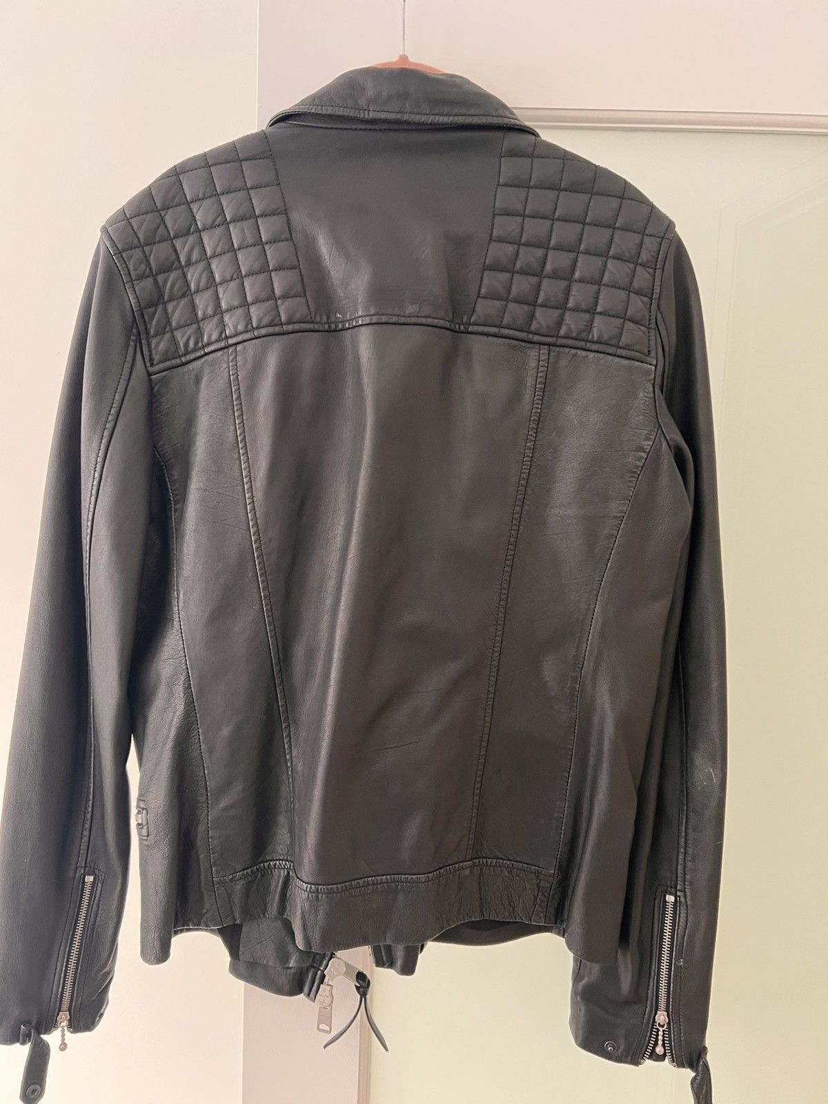 Allsaints All Saints Leather Biker Jacket Size US S / EU 44-46 / 1 - 2 Thumbnail