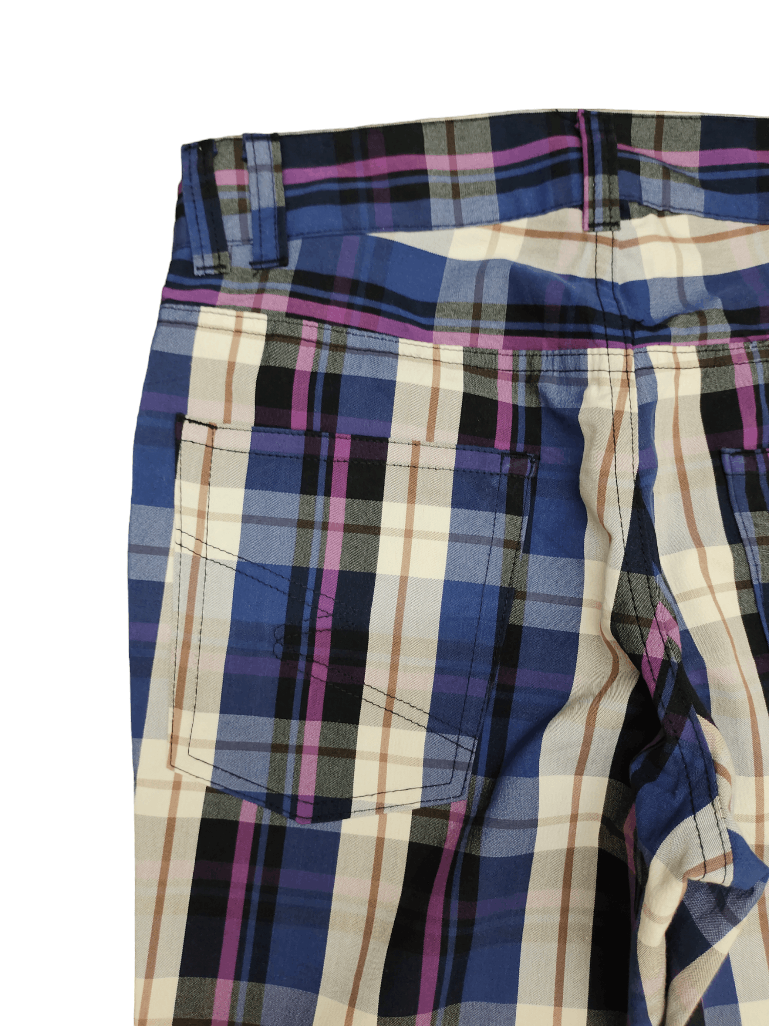 semanticdesign Vintage Semantic Design Checkered Plain Trouser Pants Size US 31 - 13 Thumbnail