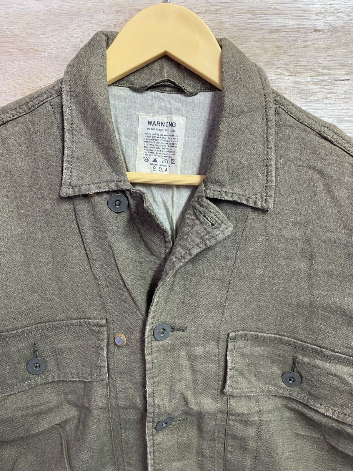 GOA G.O.A. military-style jacket Size US XL / EU 56 / 4 - 2 Thumbnail