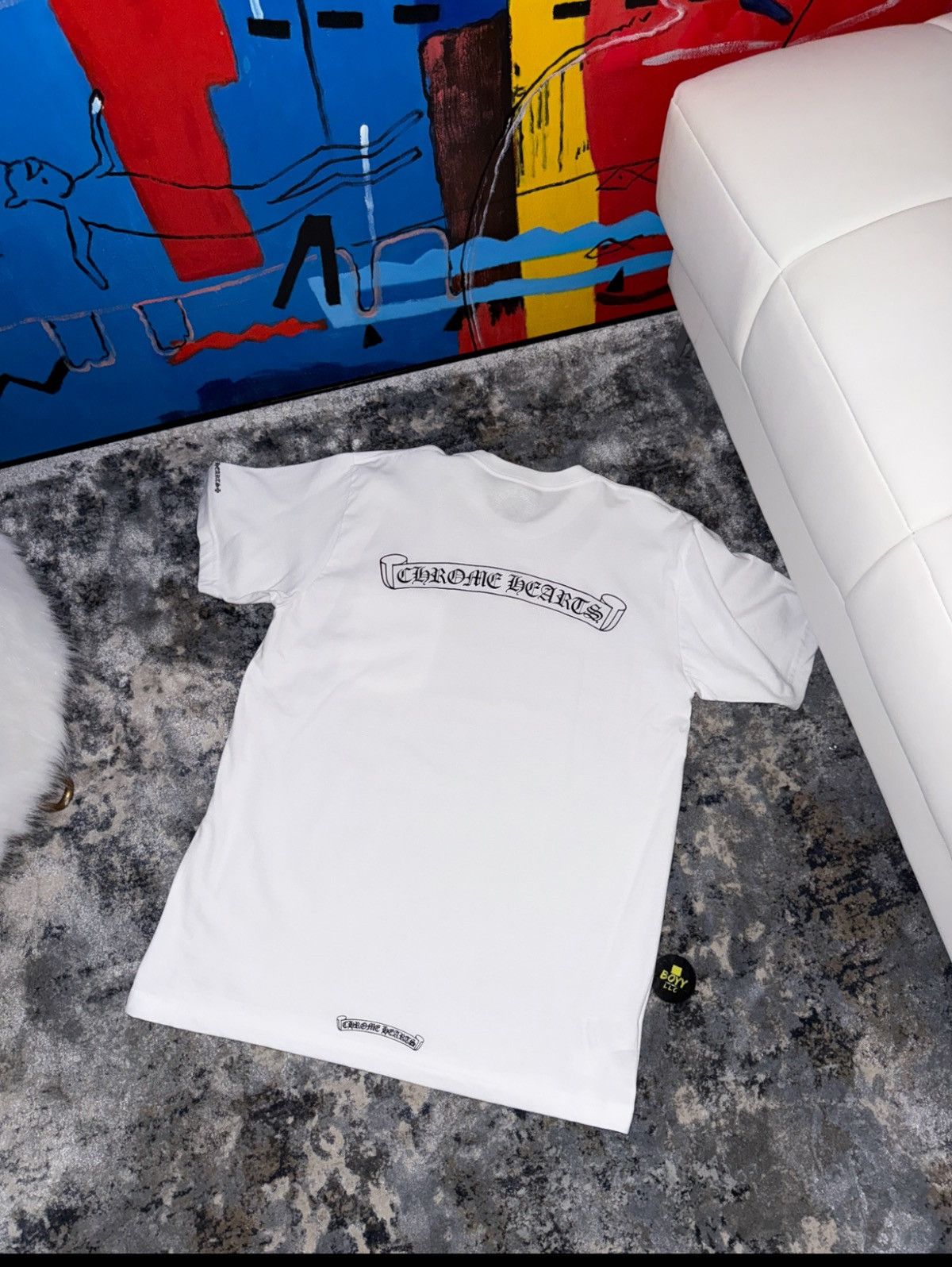 Chrome Hearts Chrome hearts logo t shirt Size US L / EU 52-54 / 3 - 2 Thumbnail