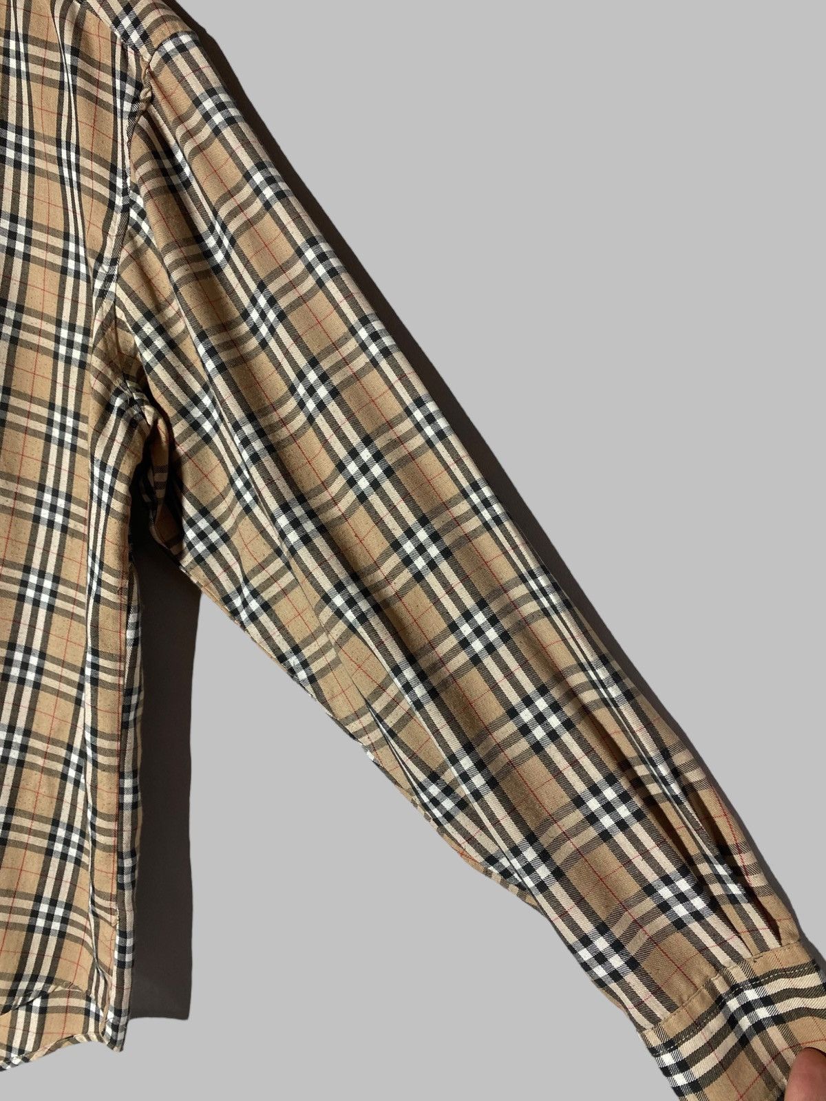 Polo Ralph Lauren 🔥 VNTG POLO RALPH LAUREN NOVA CHECK PATTERN BURBERRY VIBES Size US L / EU 52-54 / 3 - 8 Thumbnail