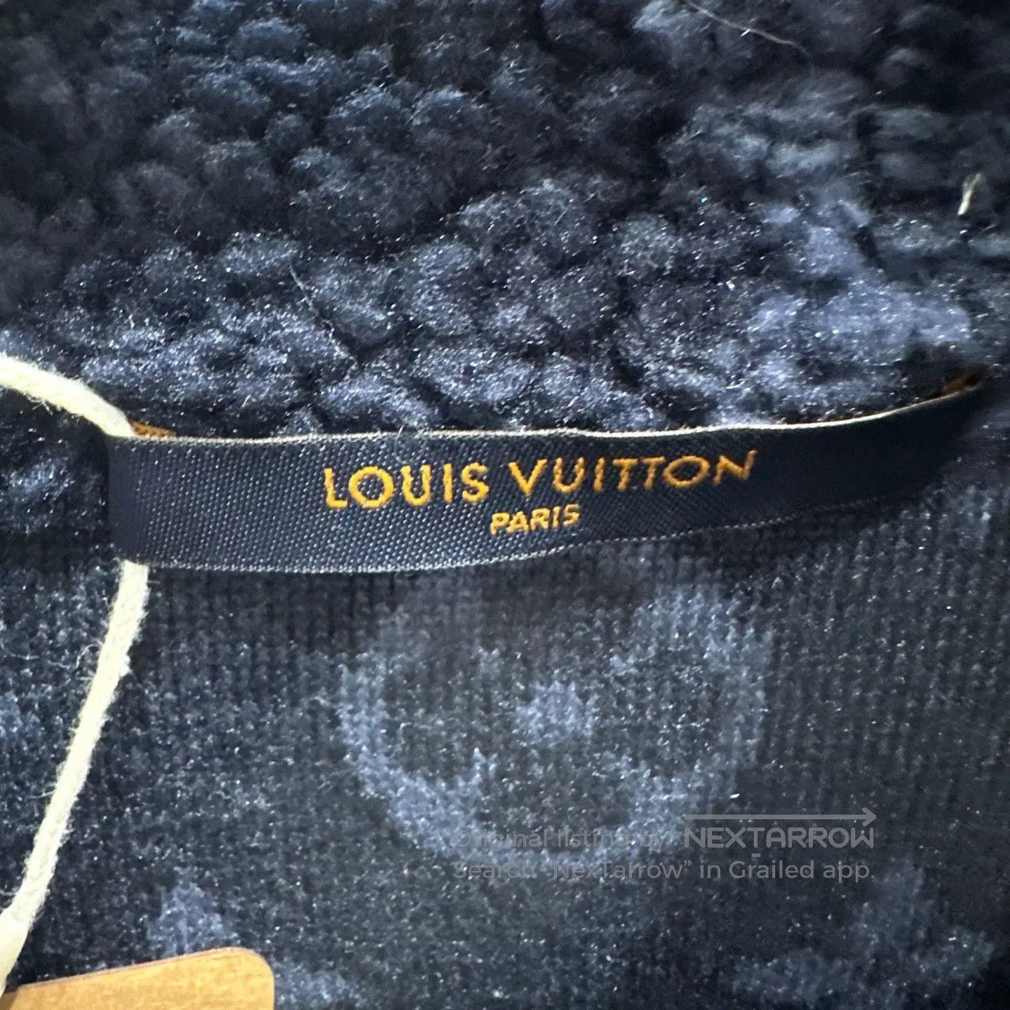 Louis Vuitton Blue Fleece Zip-Up Jacket Size S. Size US S / EU 44-46 / 1 - 3 Thumbnail