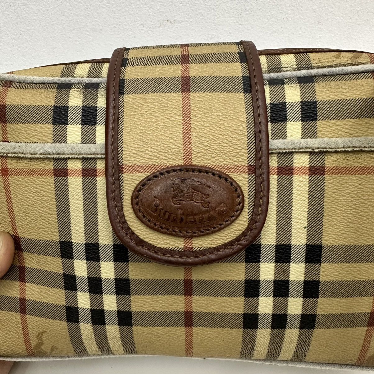 Burberry ‼️YES‼️ AUTH. VINTAGE BURBERRY NOVA CHECK CLUTCH SHOULDER BAG Size ONE SIZE - 11 Thumbnail