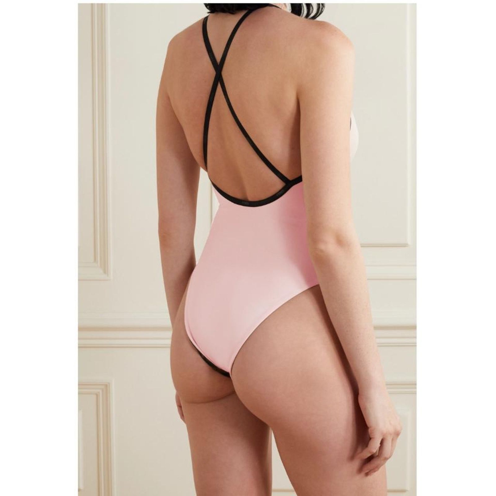 Fendi FF logo V neck reversible swimsuit Size M / US 6-8 / IT 42-44 - 4 Thumbnail