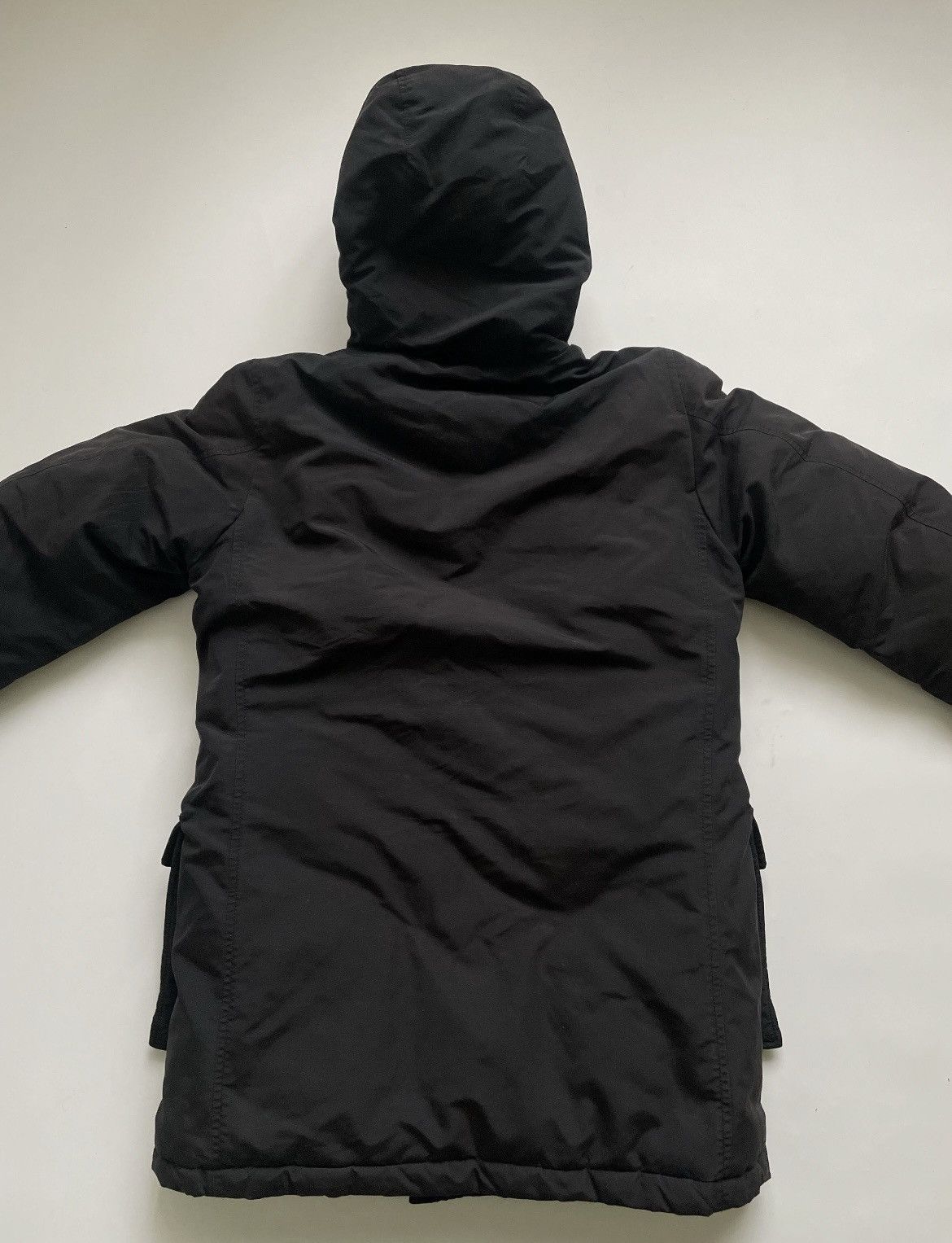 Woolrich Woolen Mills Woolrich Navy Parka Jacket XS Winter Coat Hooded Size US XS / EU 42 / 0 - 4 Thumbnail