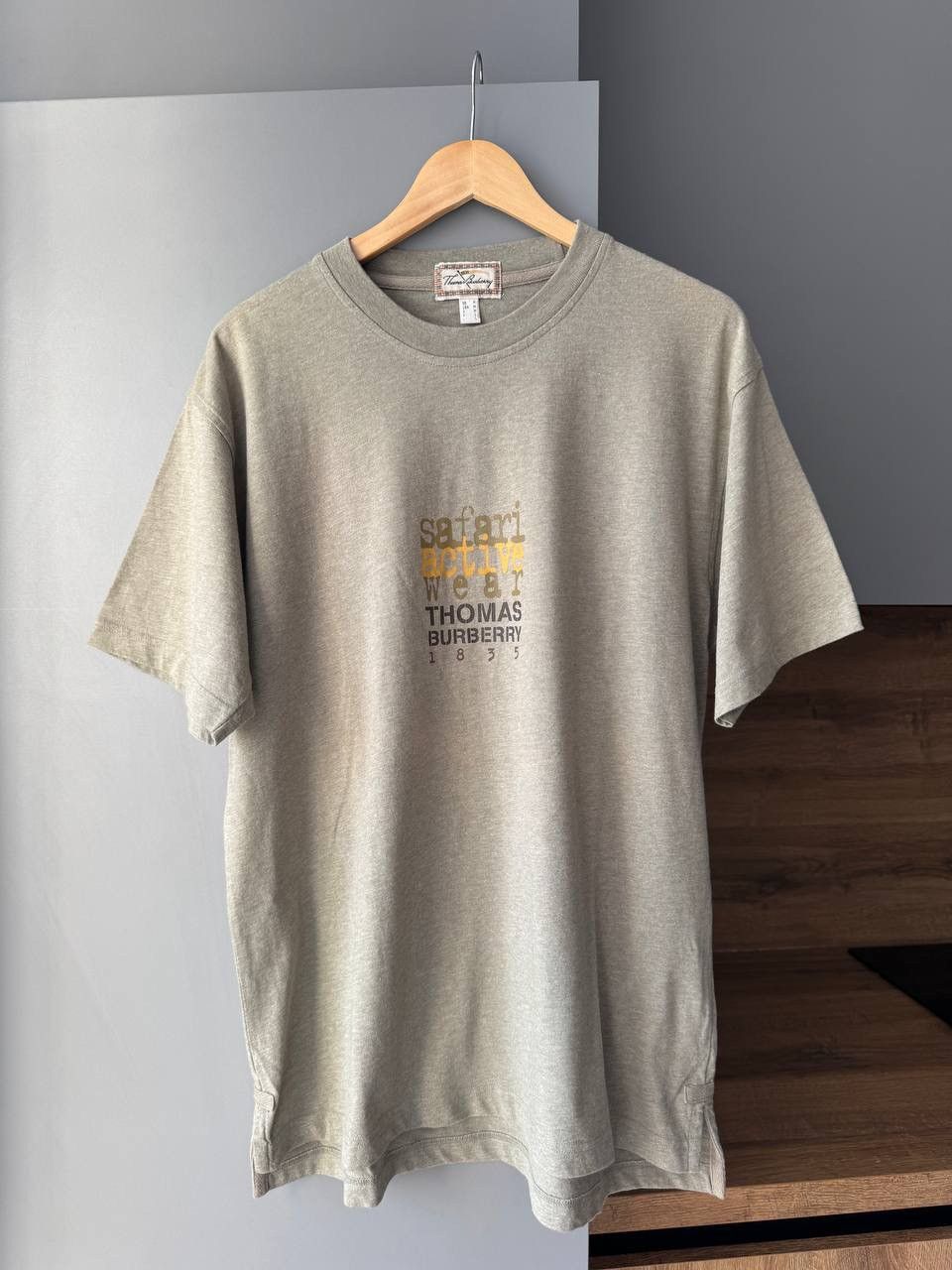 Burberry Vintage Thomas Burberry Safari Active Wear t-shirt Size US M / EU 48-50 / 2 - 1 Thumbnail