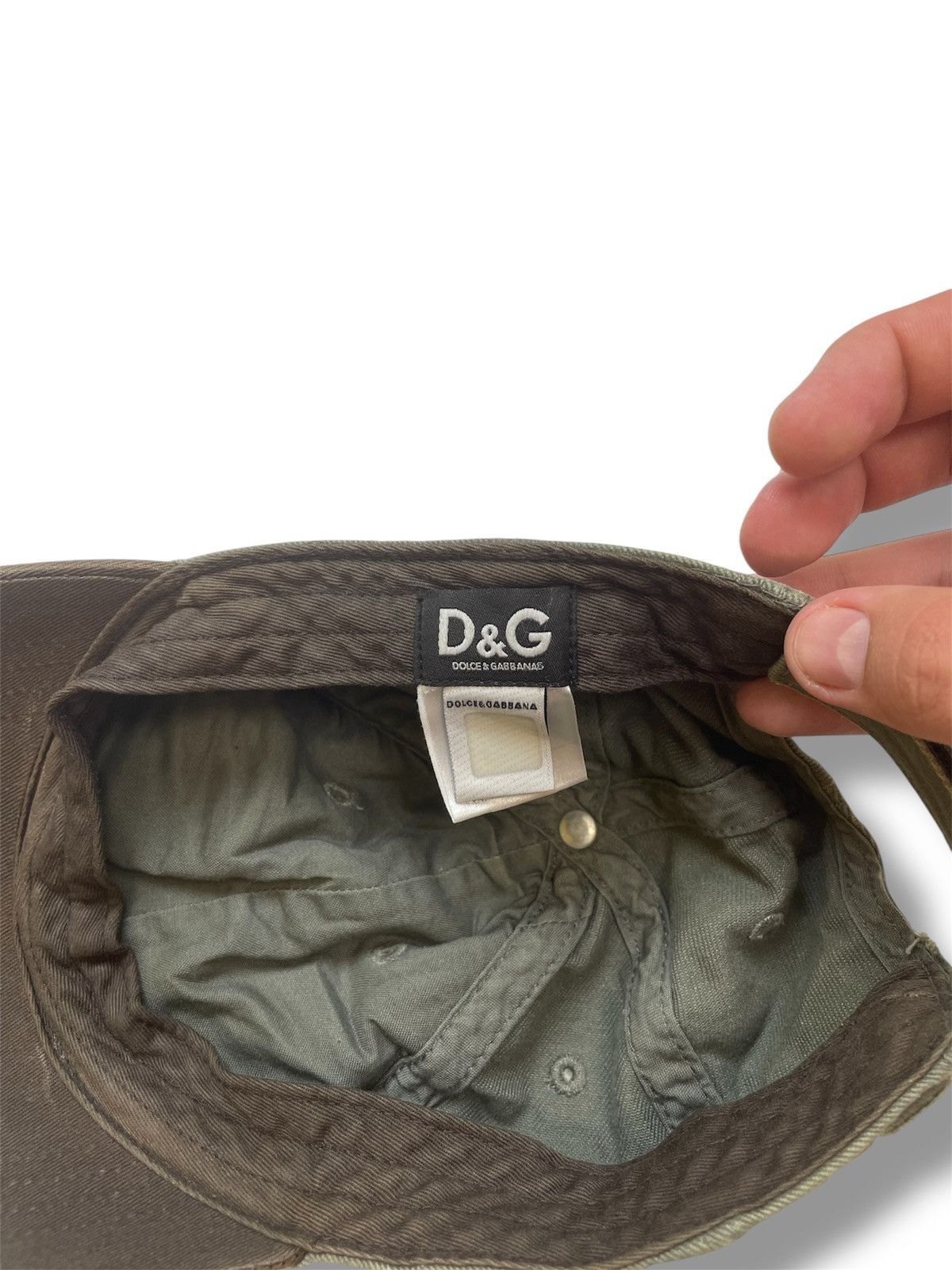 Dolce & Gabbana dolce gabbana Faded Y2K Vintage D&G hat Size ONE SIZE - 6 Thumbnail