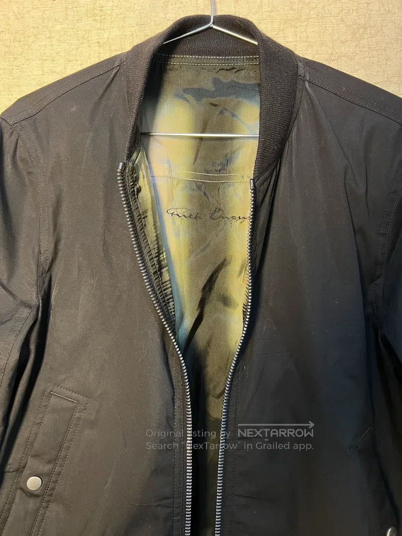 Rick Owens RICK OWENS Double Sided MA-1 Air Force Jacket Size US S / EU 44-46 / 1 - 4 Thumbnail