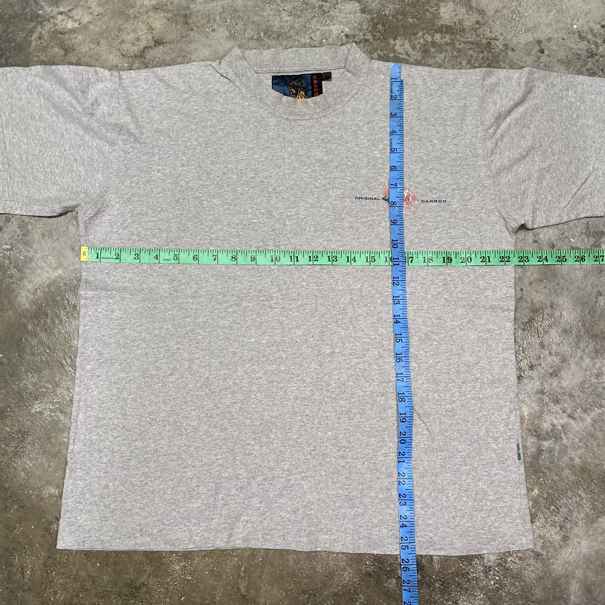 Affliction × Carbon × Vintage VINTAGE Y2K CARBON FISH BONE LOGO T SHIRT SIZE LARGE Size US L / EU 52-54 / 3 - 14 Thumbnail