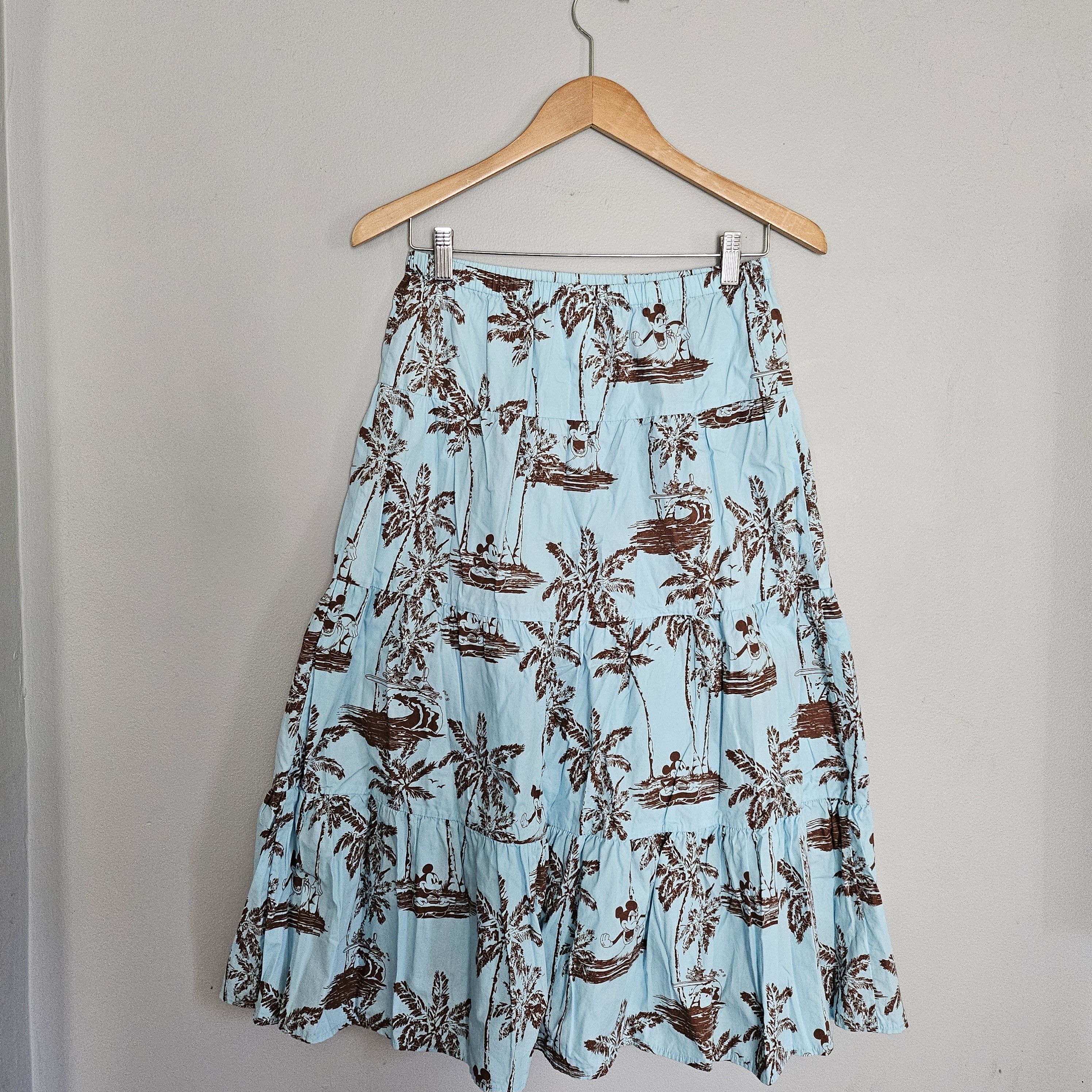 Disney × Vintage Disney Tiki Kingdom Skirt size S Size 22" - 1 Thumbnail