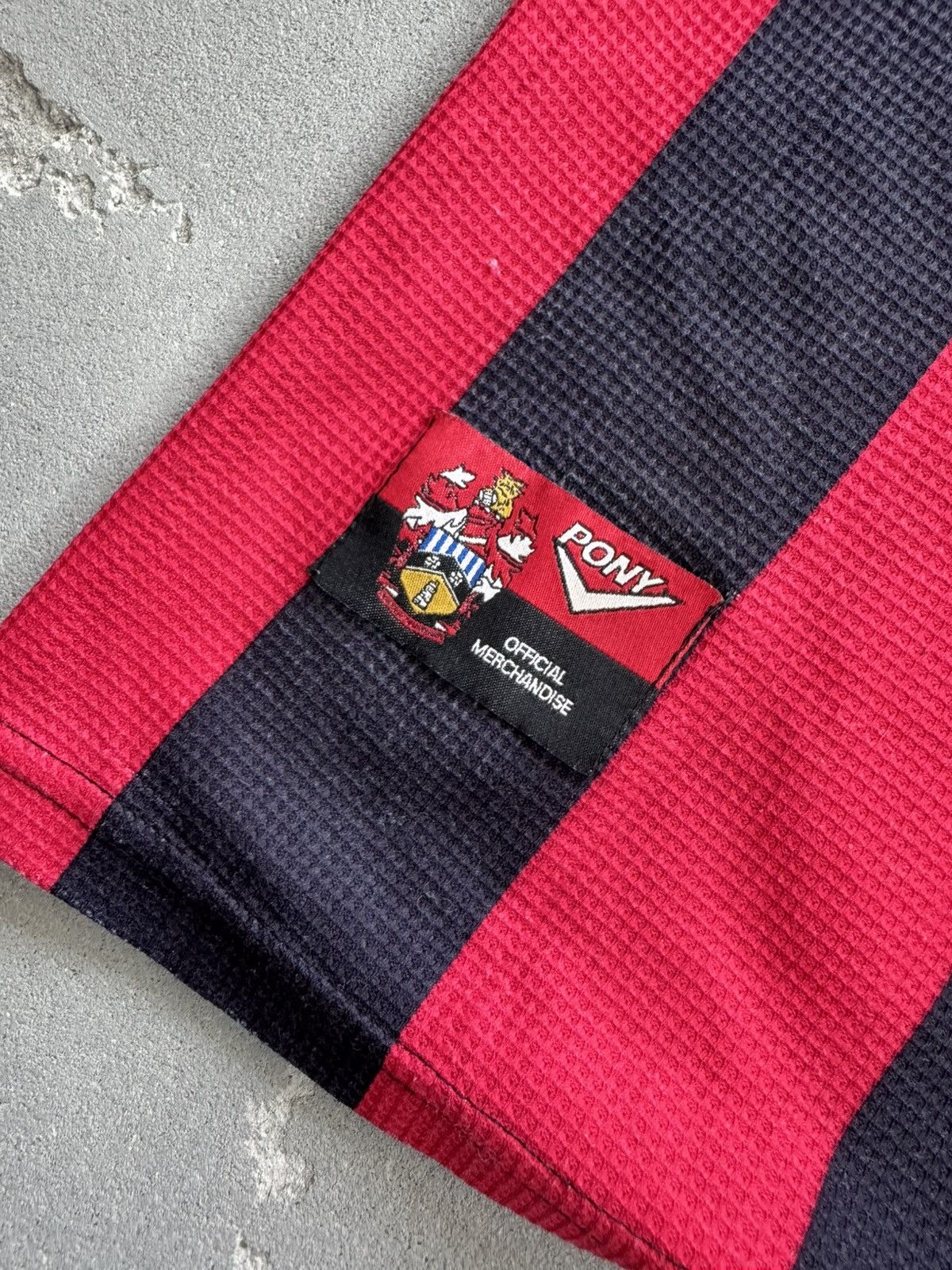 PONY Vintage Pony 1998'/99' Huddersfield Town Away Soccer kit Size US XL / EU 56 / 4 - 3 Thumbnail