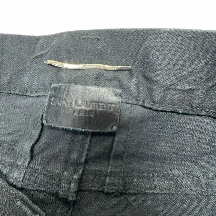 Saint Laurent Paris Yves Saint Laurent Ripped Fashion Denim Pants-2507 Size US 32 / EU 48 - 4 Thumbnail