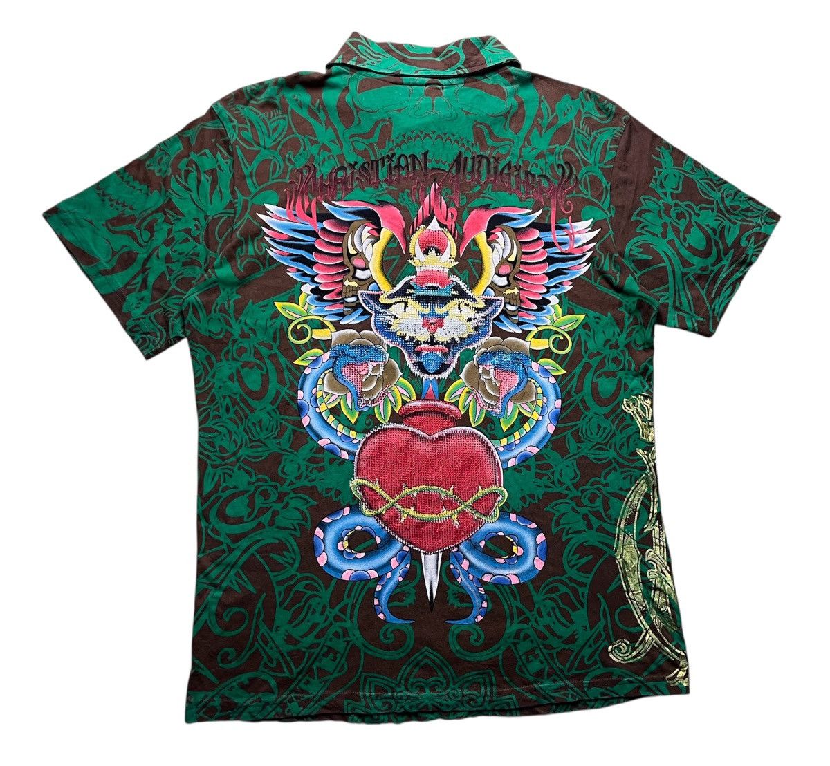 Men's Christian Audigier Polos | Grailed
