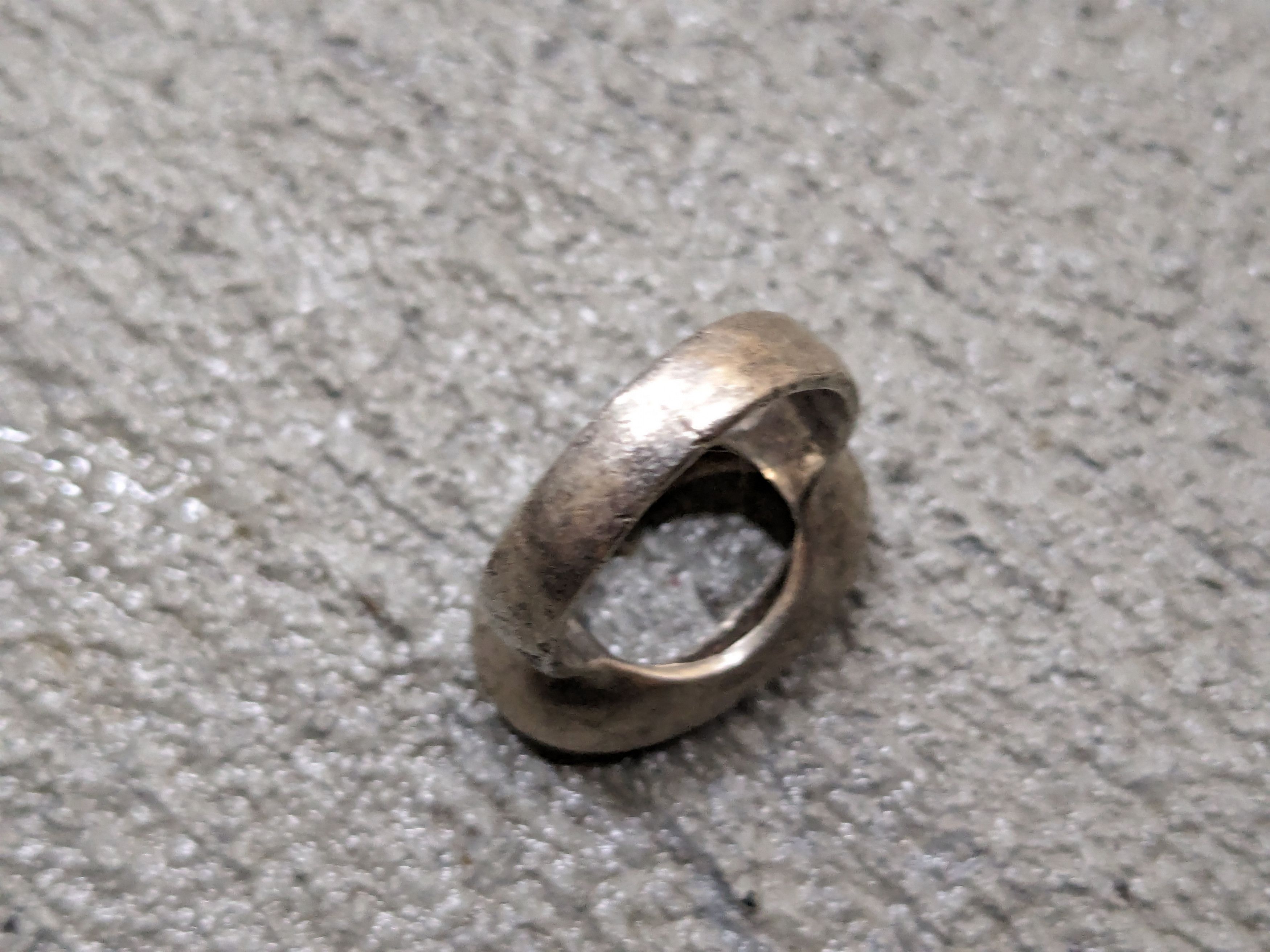 Jewelry Vintage Sterling Silver Ring Size 6.75 Art Deco Mid Century Size ONE SIZE - 11 Thumbnail