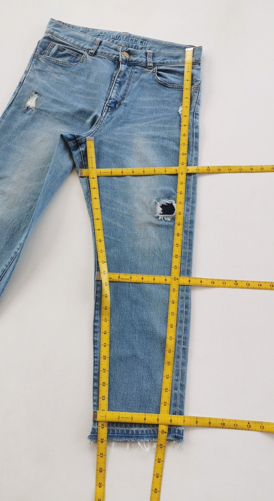 Japanese Brand Pual Ce Cin Selvedge Denim Jeans Size US 32 / EU 48 - 11 Thumbnail